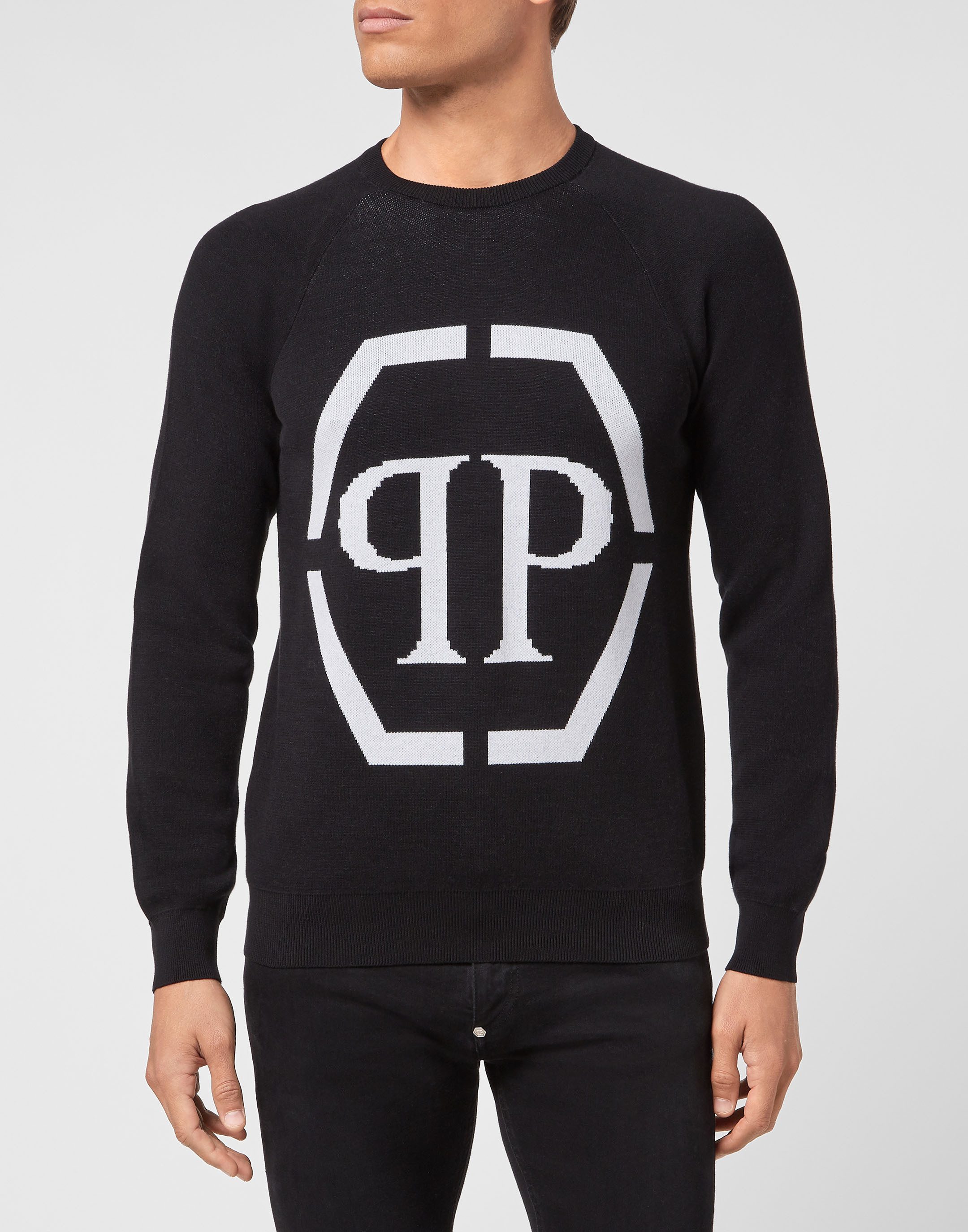 PHILIPP PLEIN Rundhalspullover Rundhalspullover