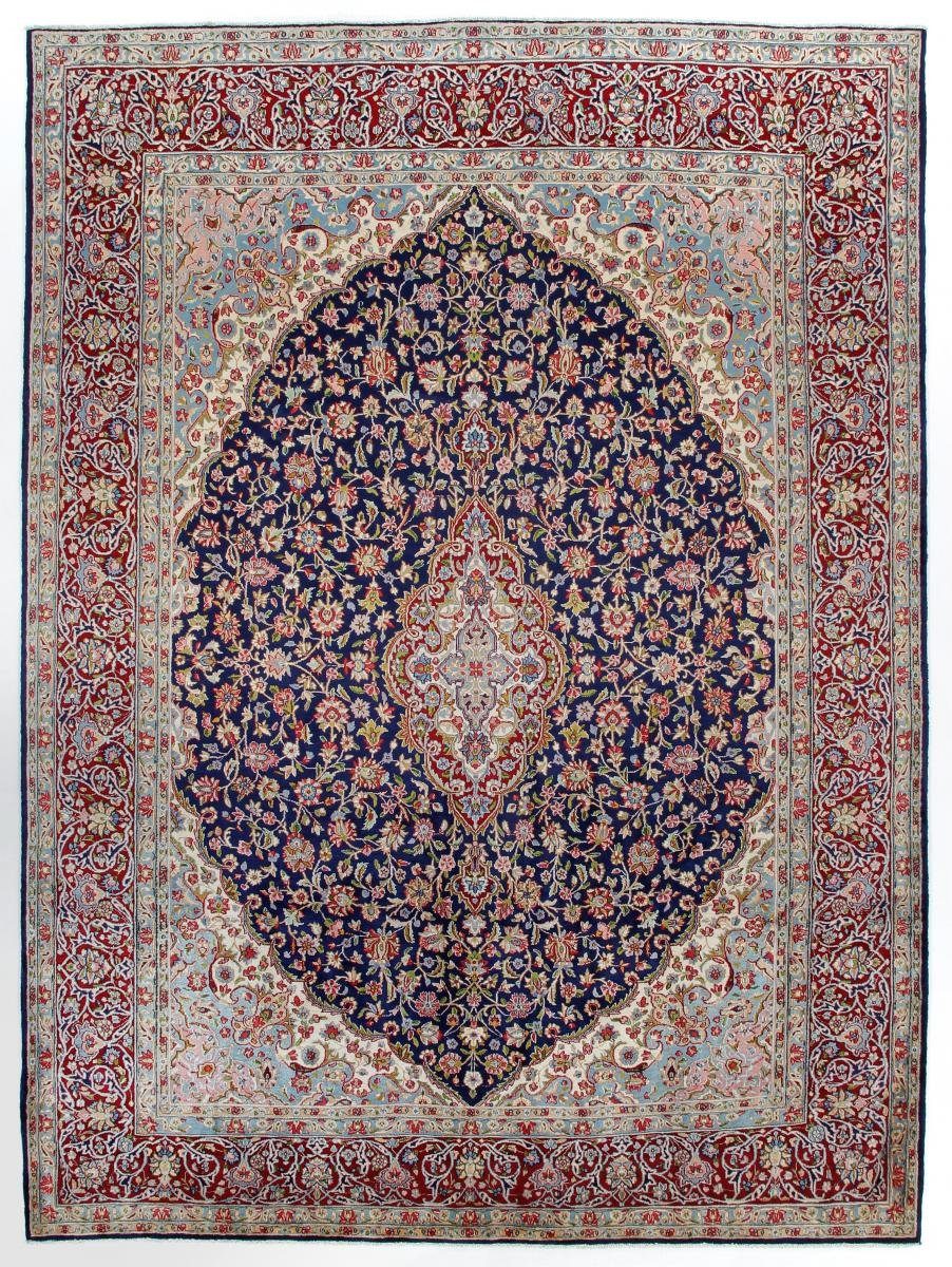 Orientteppich Kerman 266x369 Handgeknüpfter Orientteppich / Perserteppich, Nain Trading, rechteckig, Höhe: 12 mm