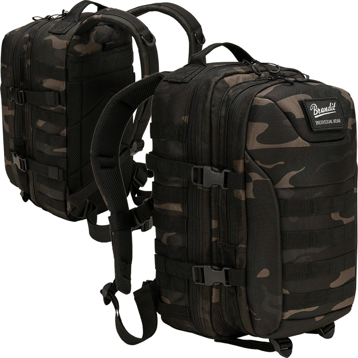 Brandit Trekkingrucksack US Assault Pack Cooper Case Rucksack Darkcamo