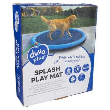 DUVO+ Hundepool Wasserspielmatte Splash blau