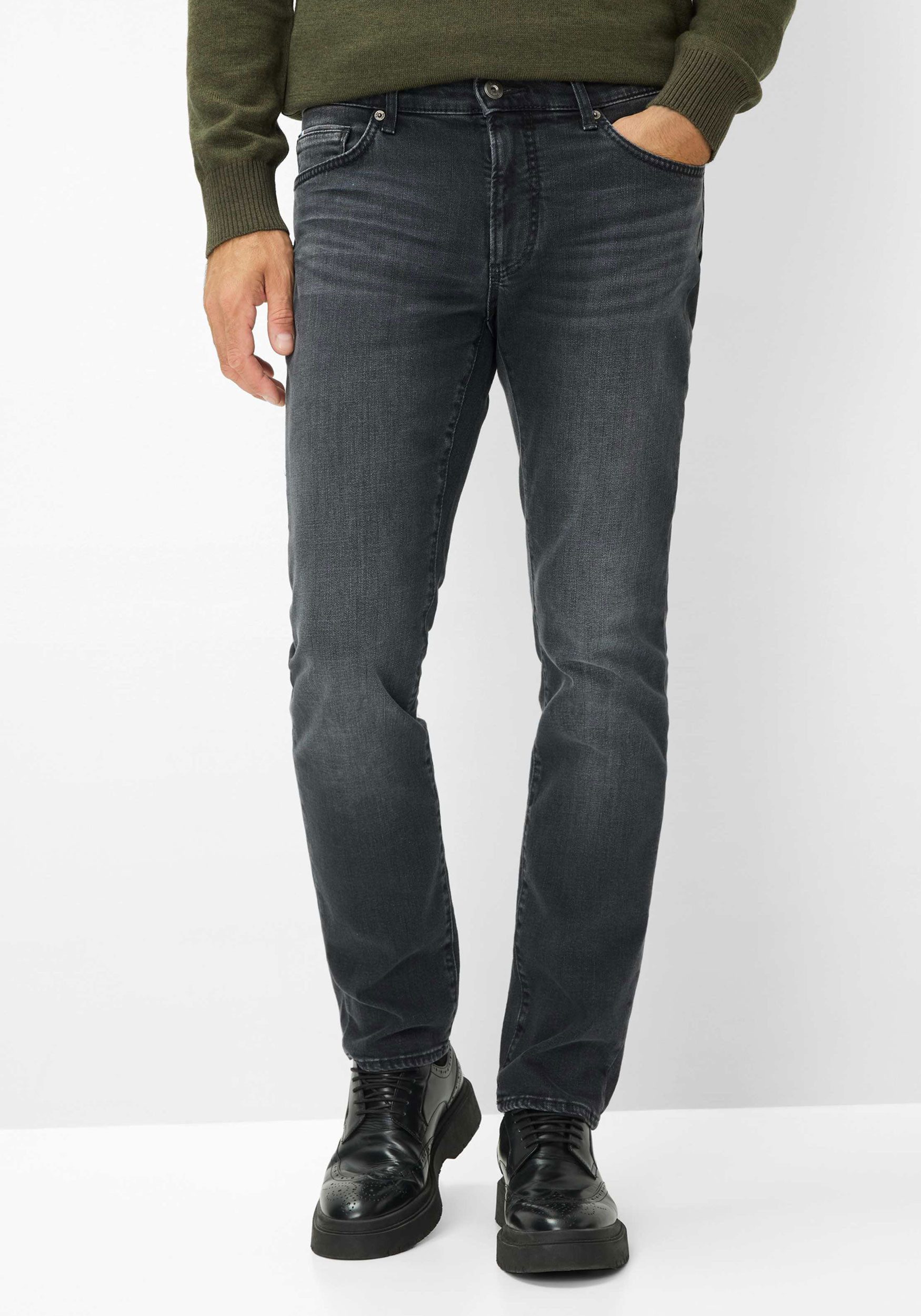 Brax 5-Pocket-Jeans CHUCK Blue Genes Authentic Stretch Denim günstig online kaufen