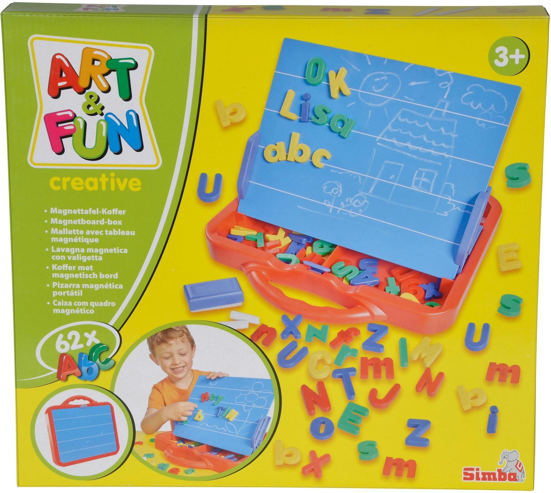 SIMBA Standtafel Art & Fun Magnettafel-Koffer günstig online kaufen