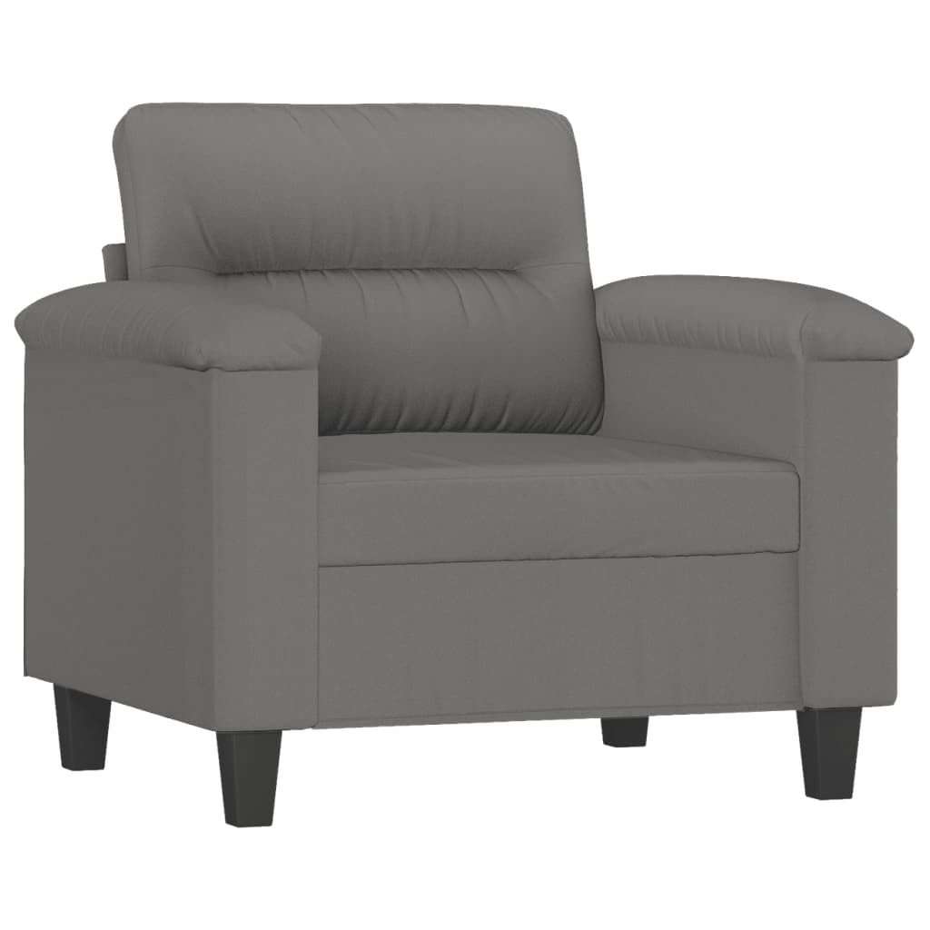 vidaXL Sofa Sessel Dunkelgrau 60 cm günstig online kaufen