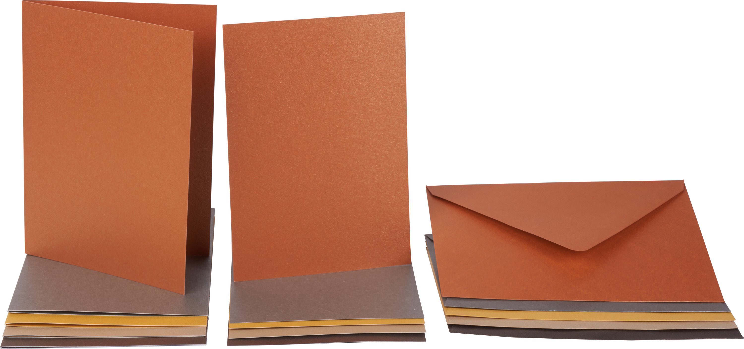 Folia Grußkarte Terra, 5er-Set