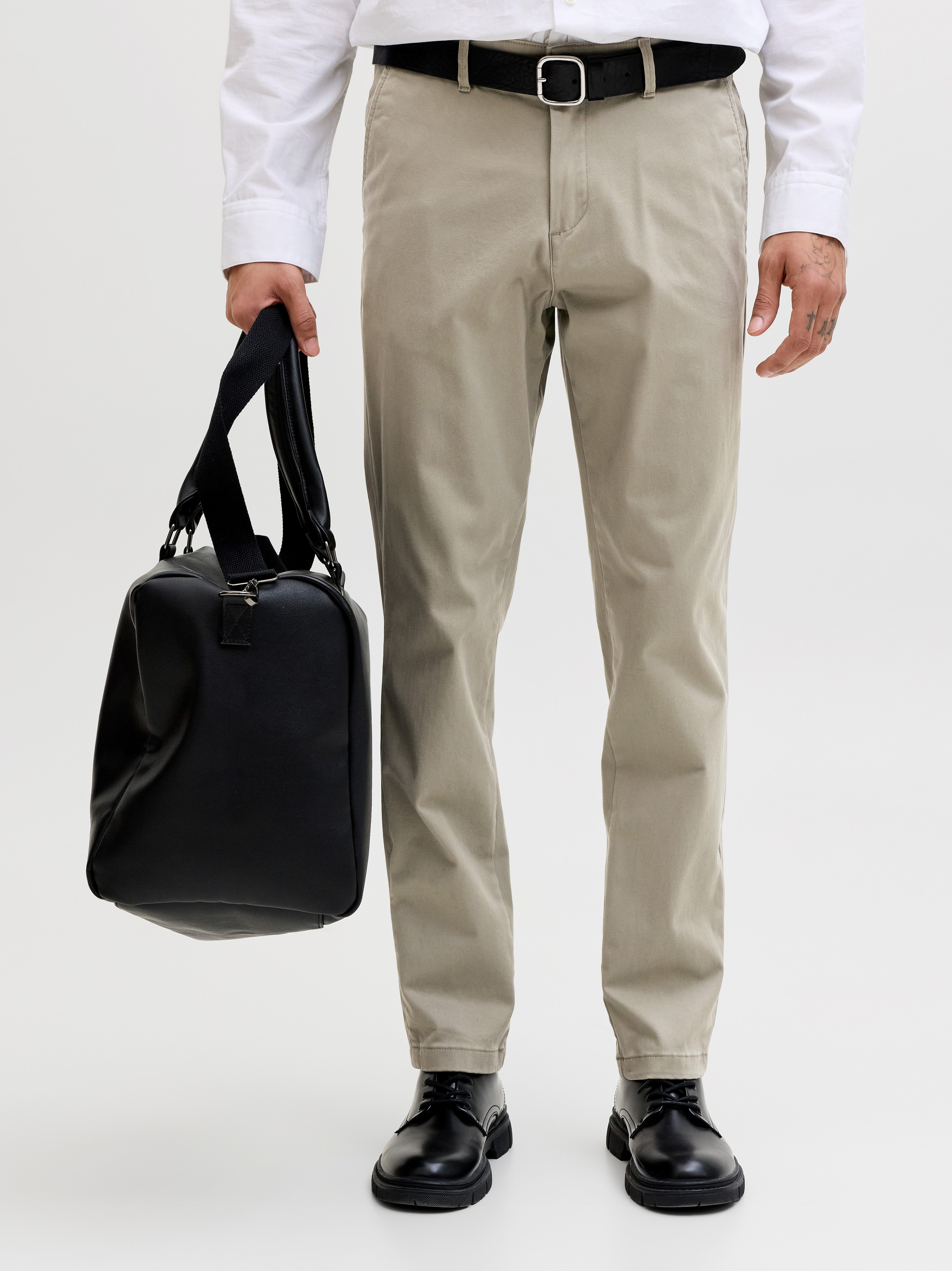 Jack & Jones Chinos JPSTMARCO mit Stretchkomfort und schmalem Bein Baumwoll günstig online kaufen