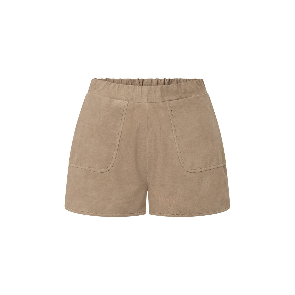 Bolongaro Trevor Lederhose Tracie Short Damen (1-tlg) Hose aus Leder, Lederhose, Trachtenhose, Freizeithose, Damenhose