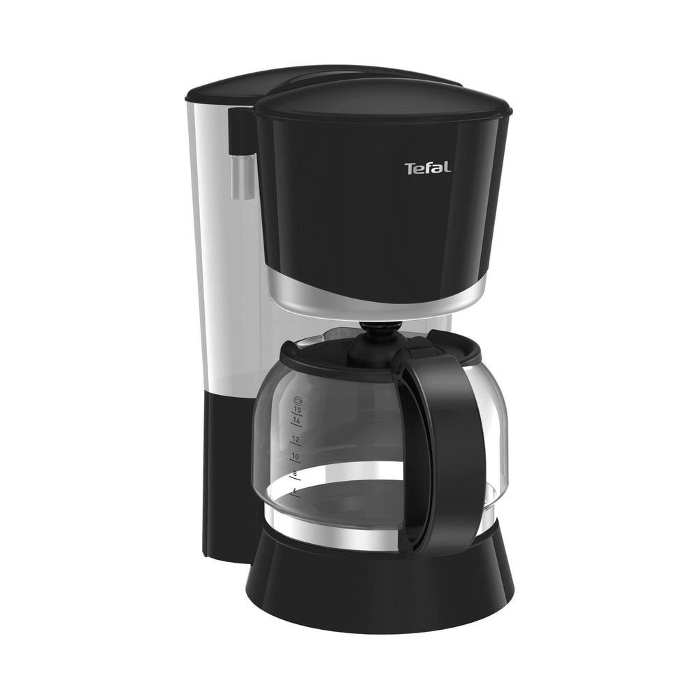 Tefal Filterkaffeemaschine, 1,5 Liter Wassertank, Edelstahl-Finish