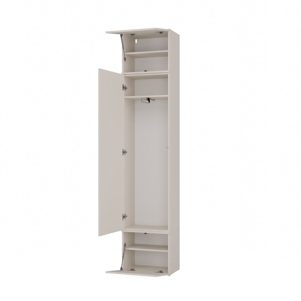 Raumhirsch Furniture Schuhschrank Garderobenschrank mit Stauraum (Maße 35 x 50 x 238 cm)