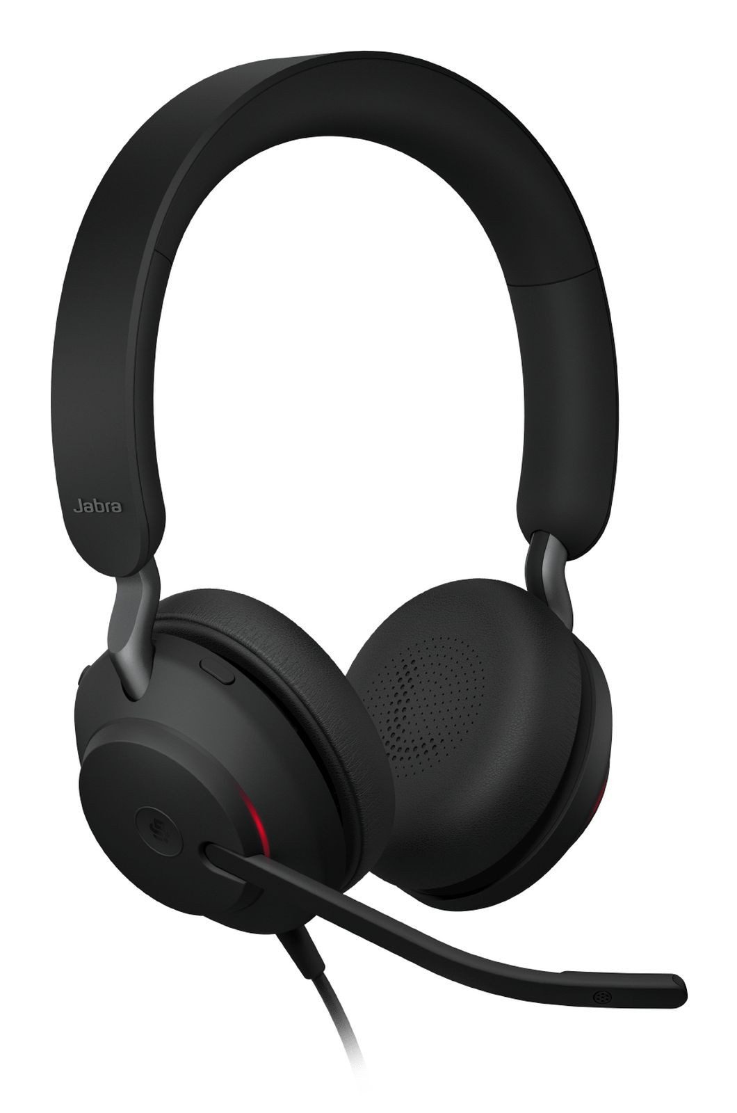 Jabra Evolve2 40 SE Stereo Headset Schwarz - UC-Version, USB-C/A, Busylight Headset