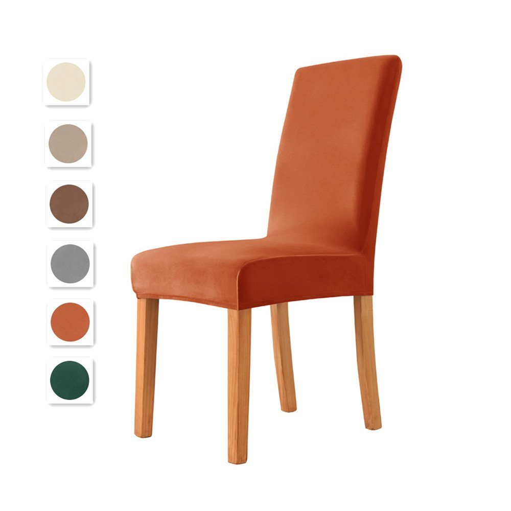 XDeer Stuhlhusse Stuhlhussen,Stretch Stuhlhusse Esszimmerstuhl Hussen, günstig online kaufen