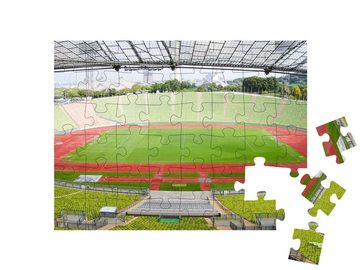 puzzleYOU Puzzle Olympiastadion, München, 48 Puzzleteile, puzzleYOU-Kollektionen Olympiastadion München