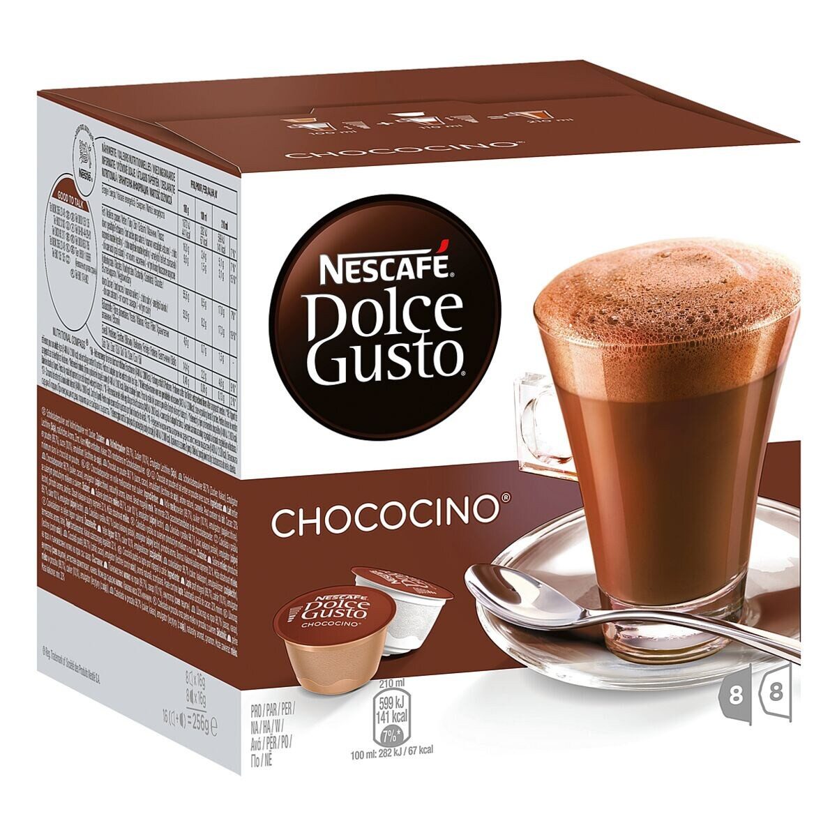 NESCAFÉ® Dolce Gusto® Kakao Chococino, 3x 16 Kapseln