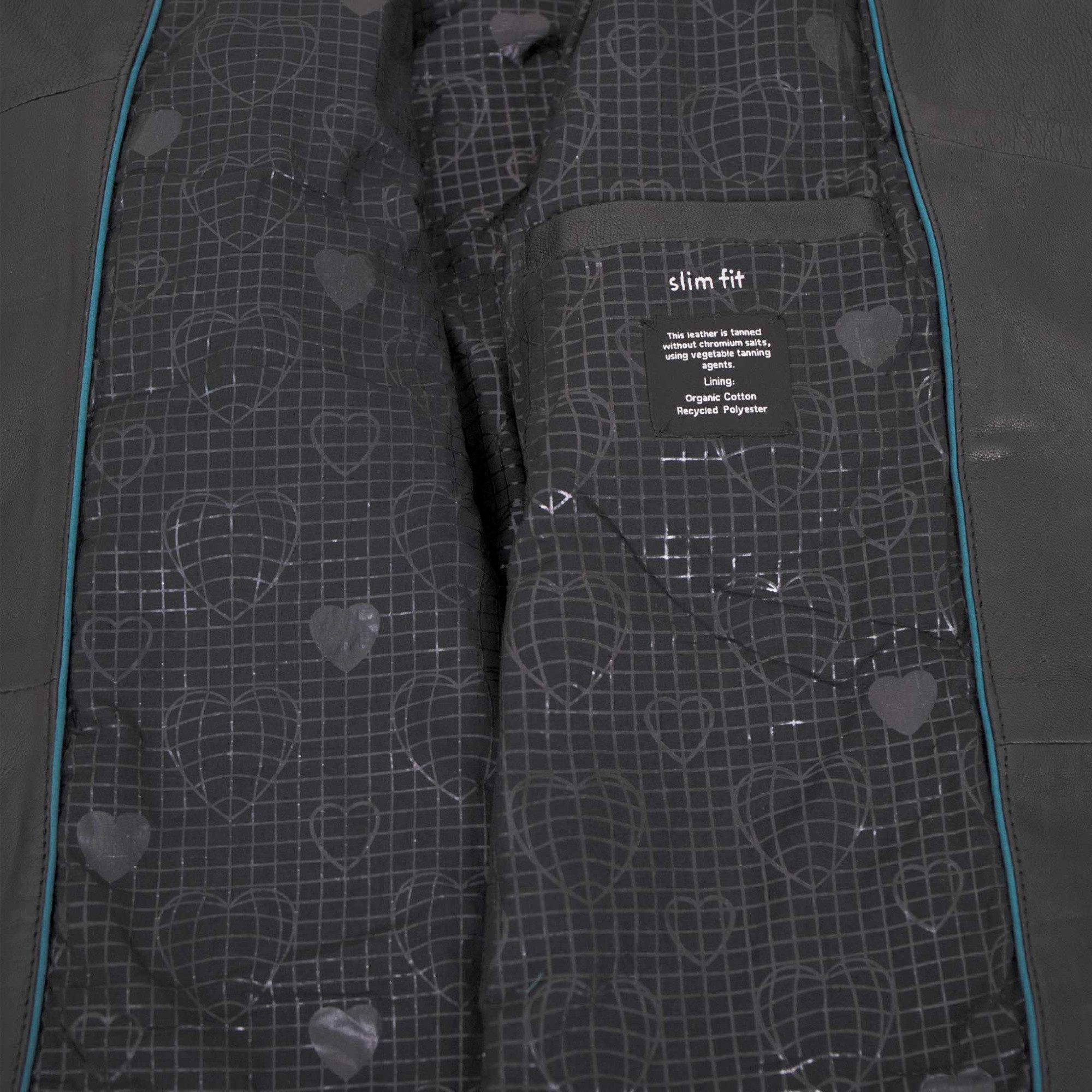 Mauritius Lederjacke G2WDenya Mauritius - Damen Ledermantel Lammnappa Gürtel schwarz