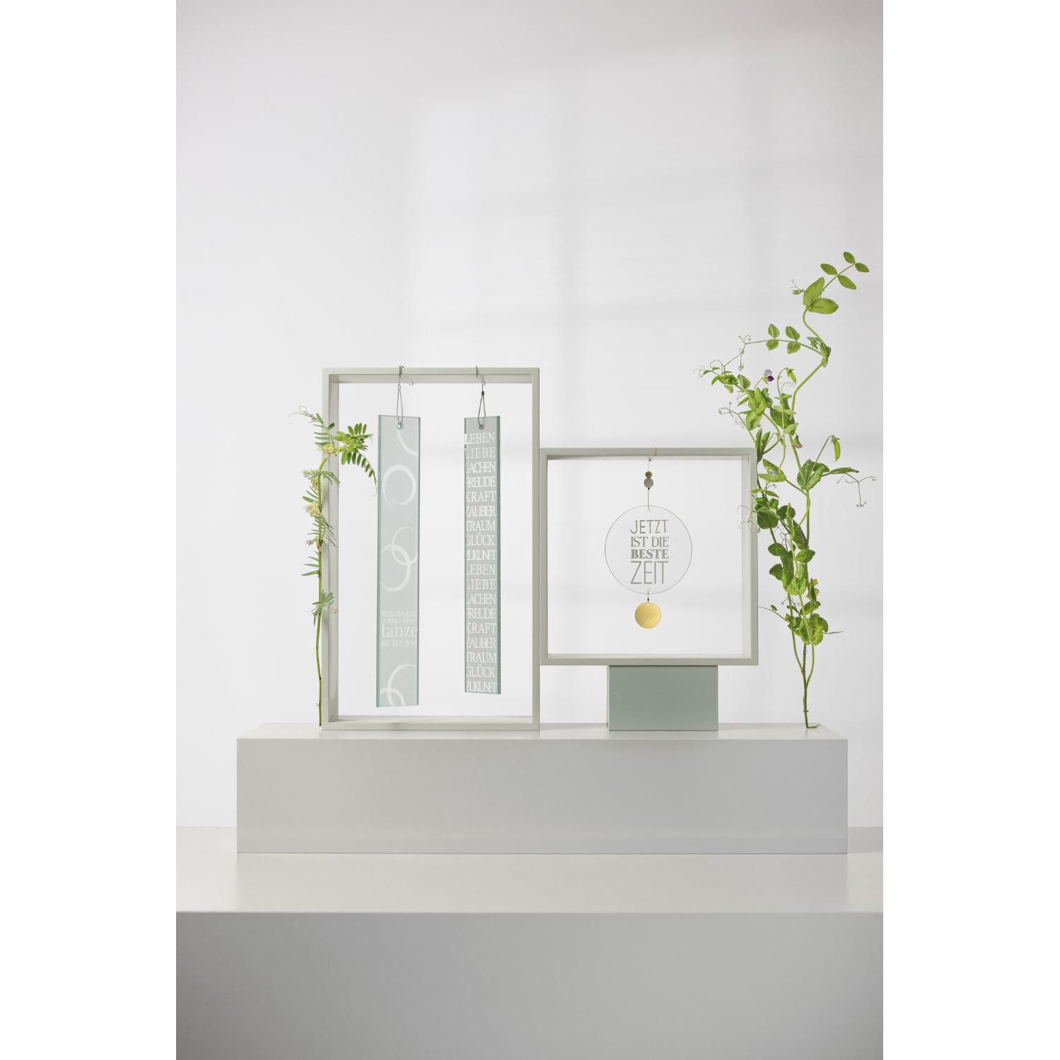 Räder Dekoobjekt Design Hänger Glaspoesie Einzigartig ist viel besser  (18cm)