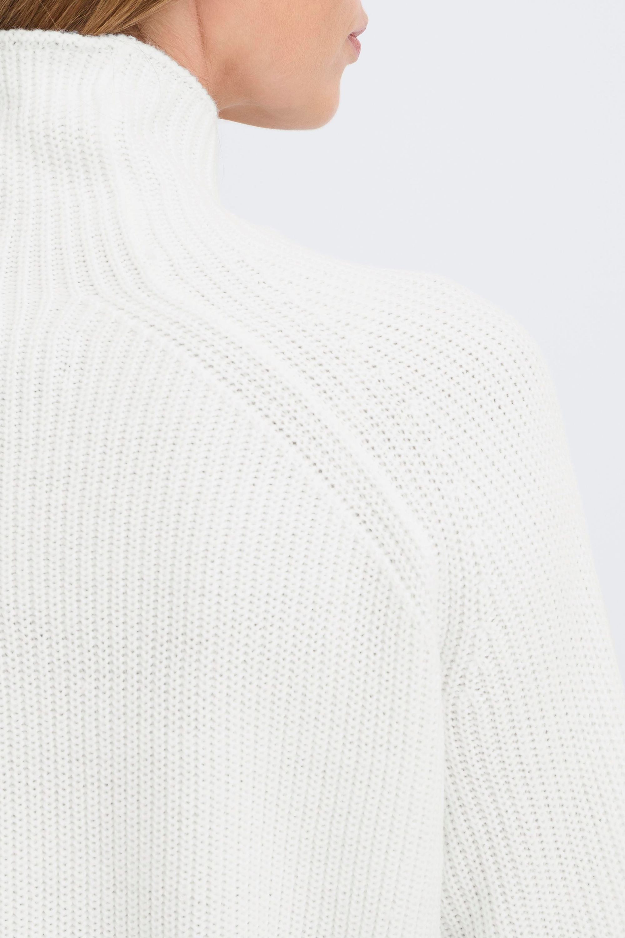 OXMO Strickpullover OXNelly Modischer Rollkragenpullover