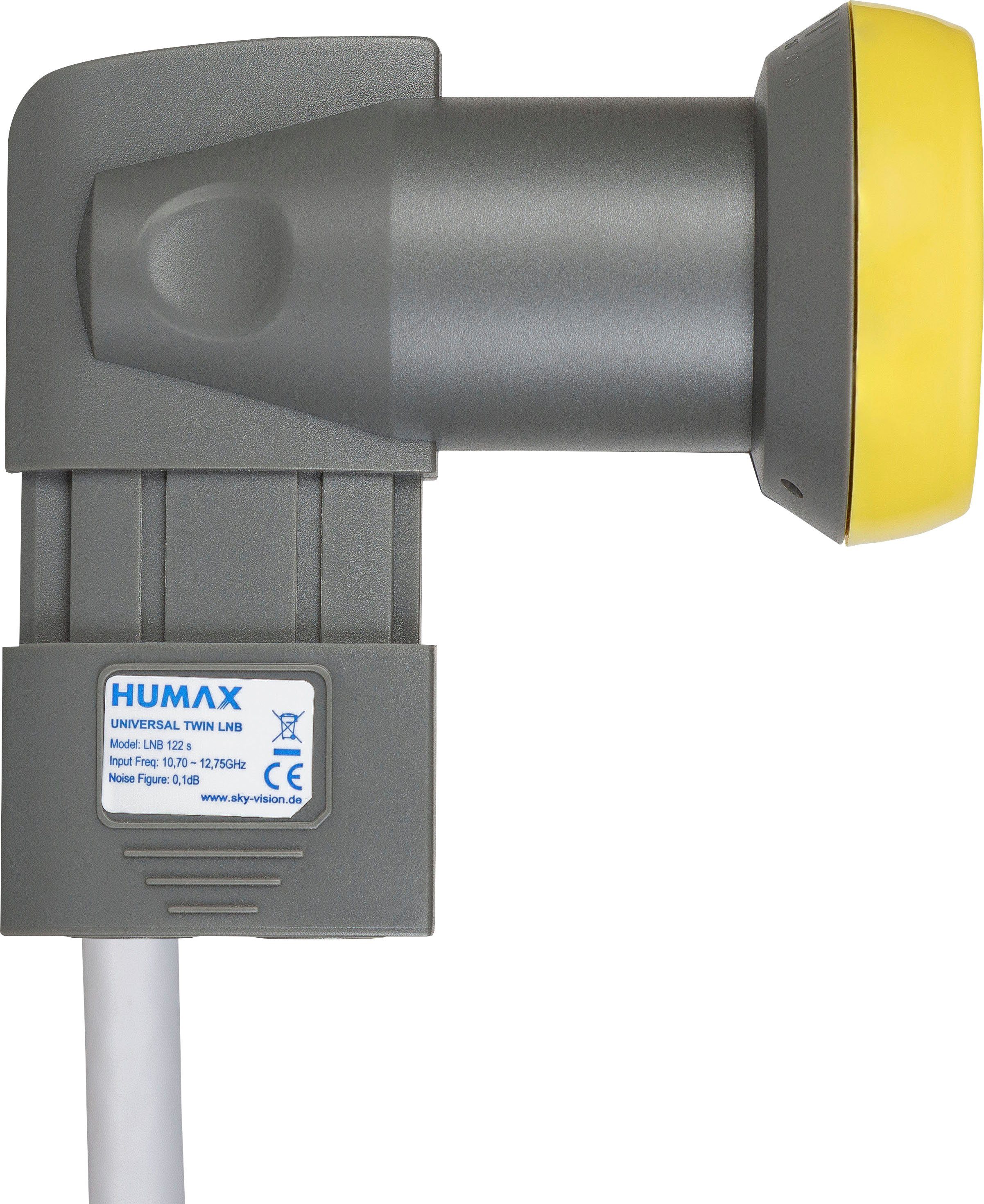 Humax LNB 122s Gold Twin Universal LNB SAT-Antenne – Bild 4 von 5