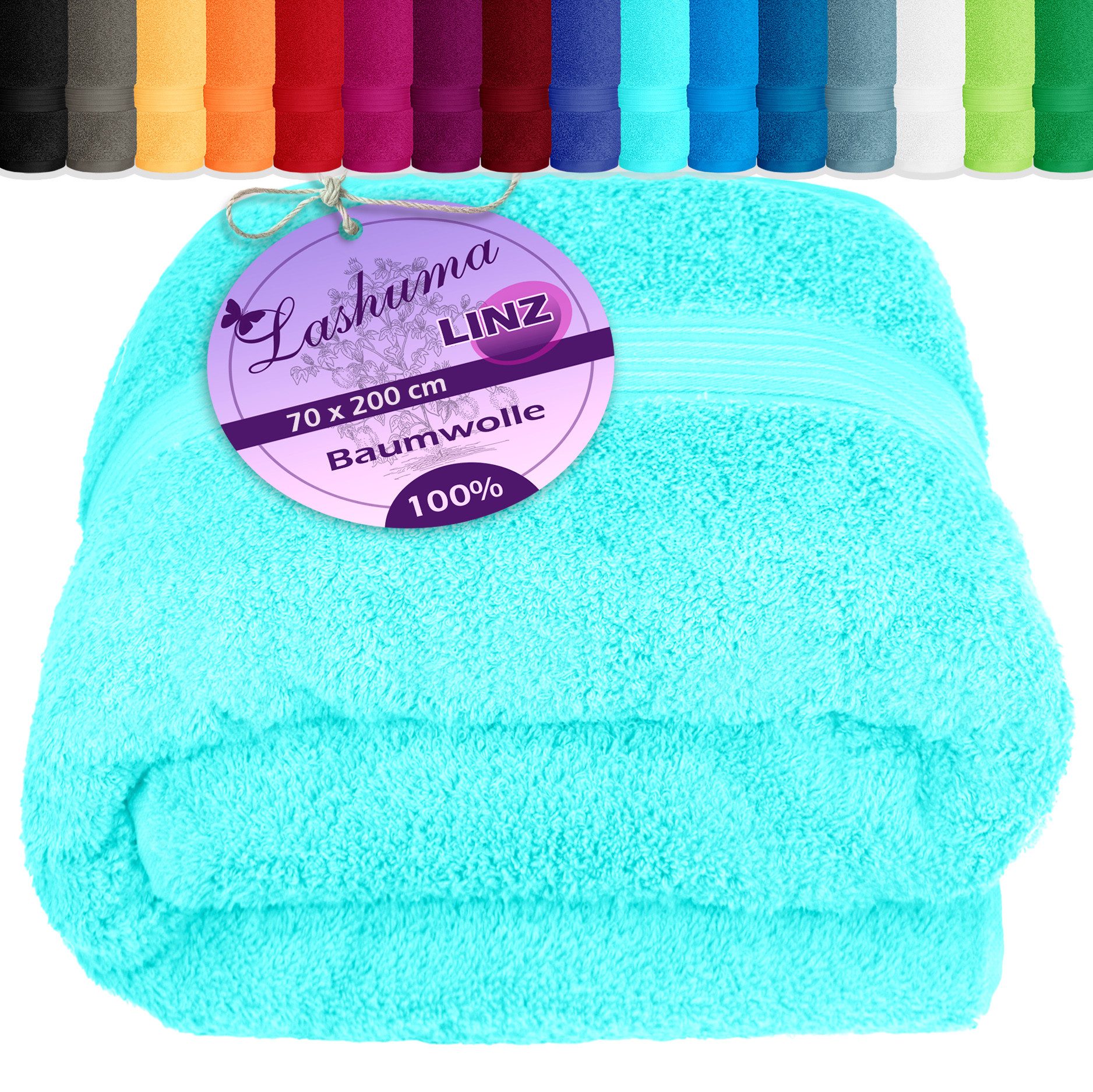 Lashuma Saunatuch XXL Handtuch, Frottee (1-St), Badetuch Damen & Badehandtu günstig online kaufen