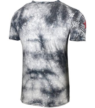 Baxboy T-Shirt Baxboy Waschung T-Shirt mit modernem Print