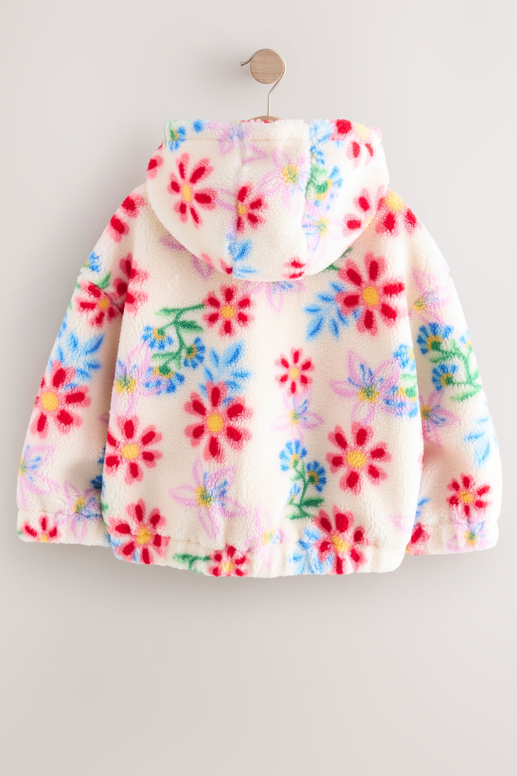 Next Kapuzenfleecejacke Fleecejacke aus Teddyfell mit günstig online kaufen