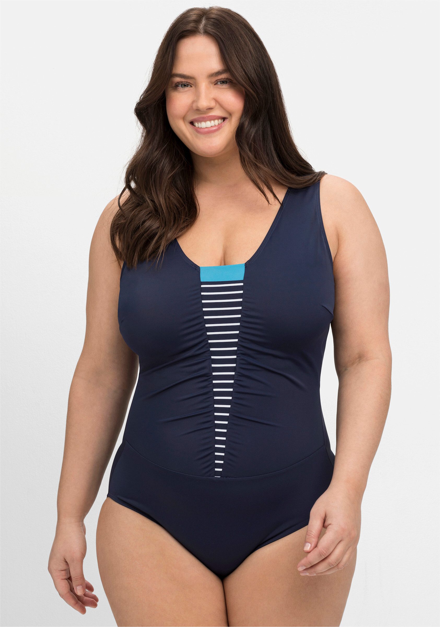 Sheego Badeanzug Badeanzug . (1-St) günstig online kaufen