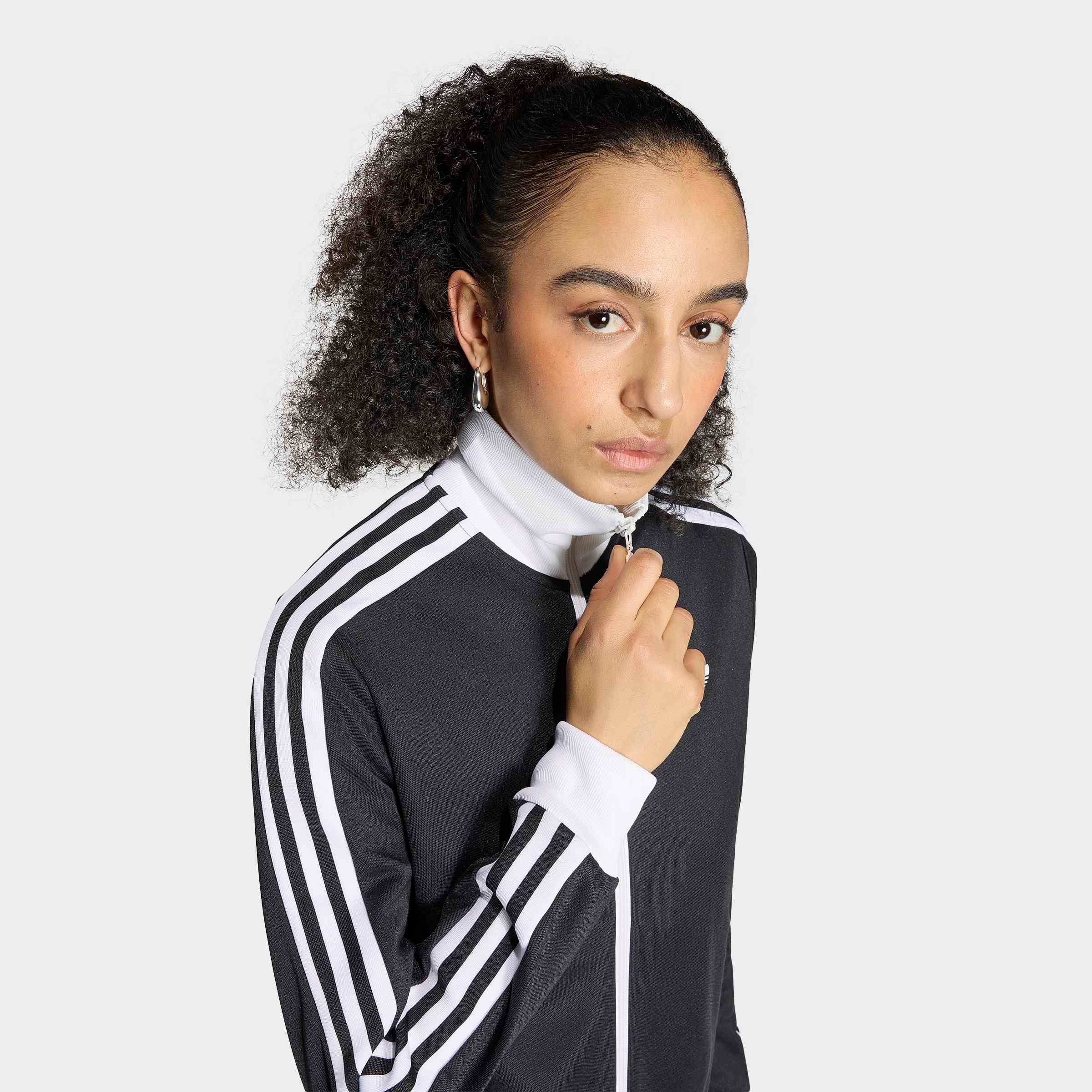 adidas Originals Trainingsjacke BECKENBAUER TT für Erwachsene, mit Reißverschluss, aus Baumwolle