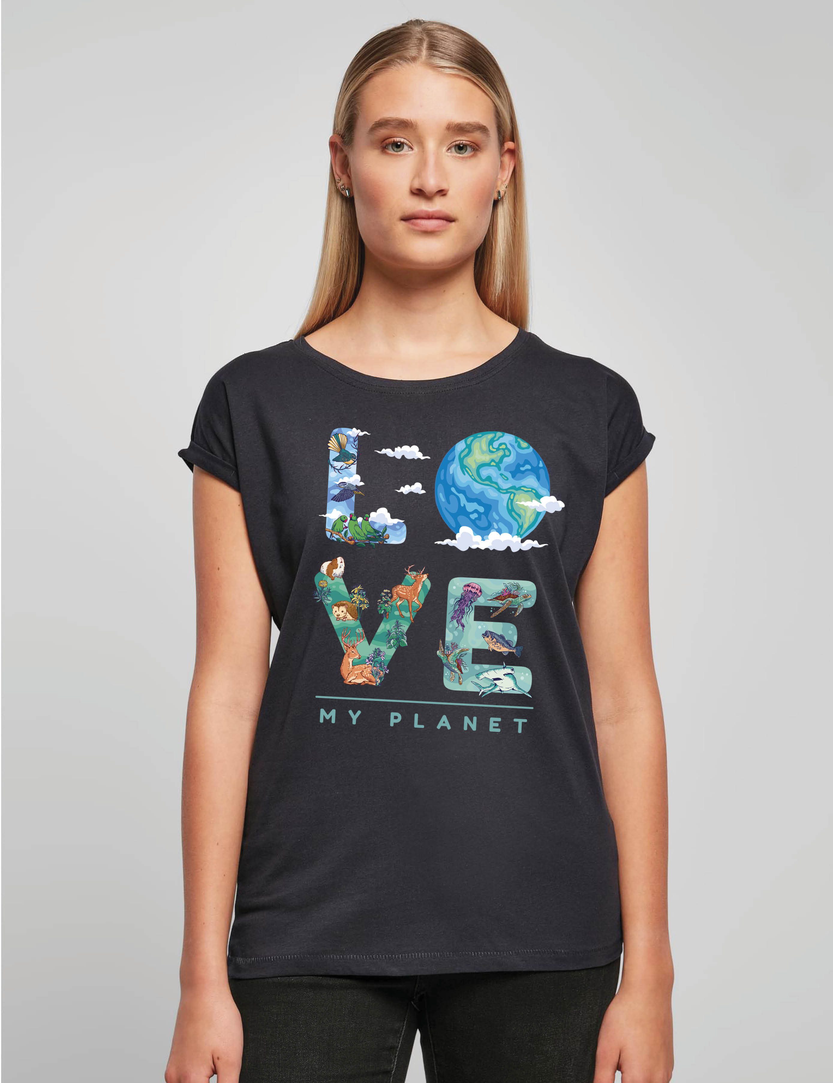 Youth Designz Print-Shirt "LOVE MY PLANET" günstig online kaufen