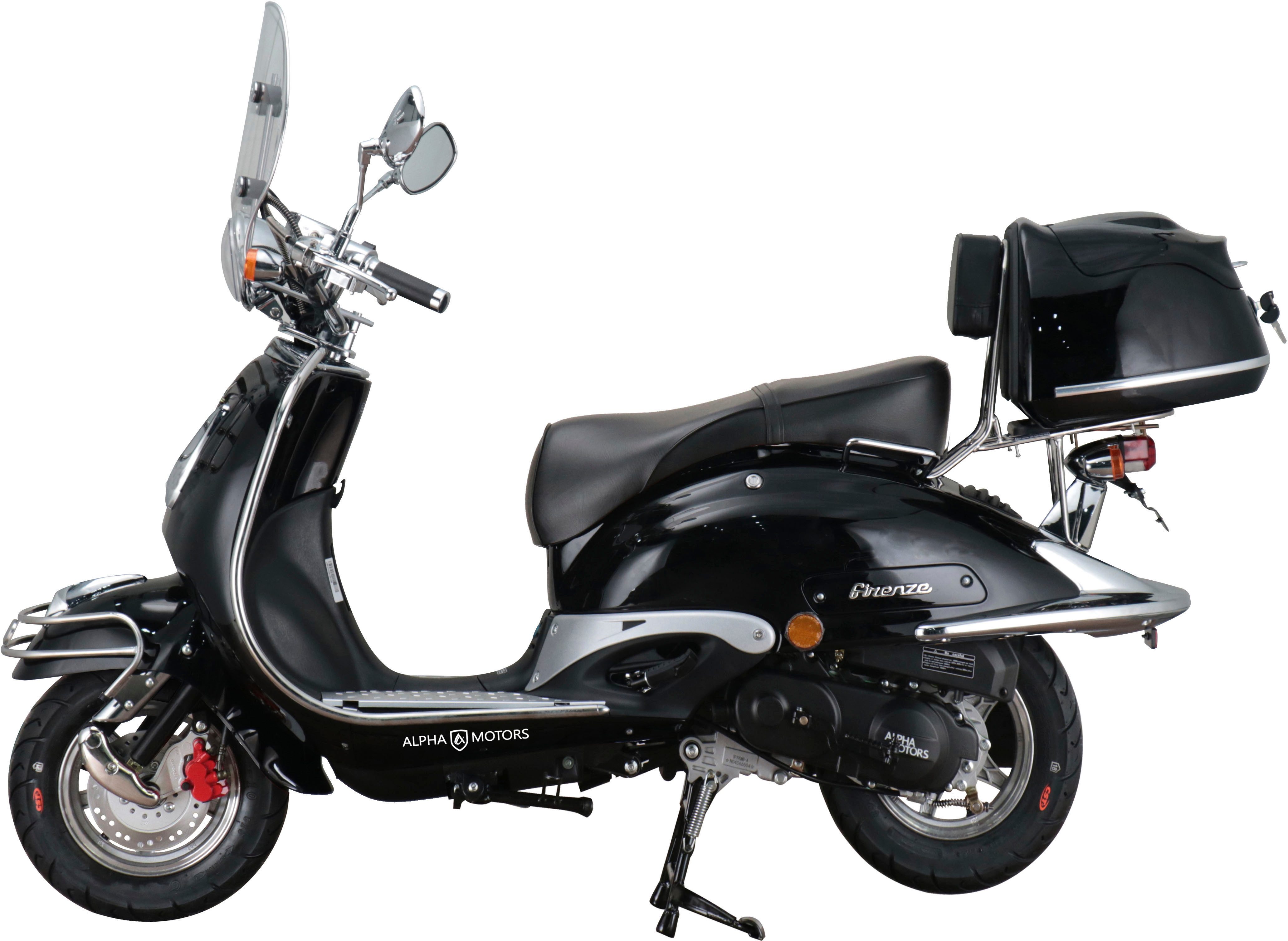 Alpha Motors Motorroller Firenze Limited, 50 ccm, 25 km/h, Euro 5, im Retro-Look
