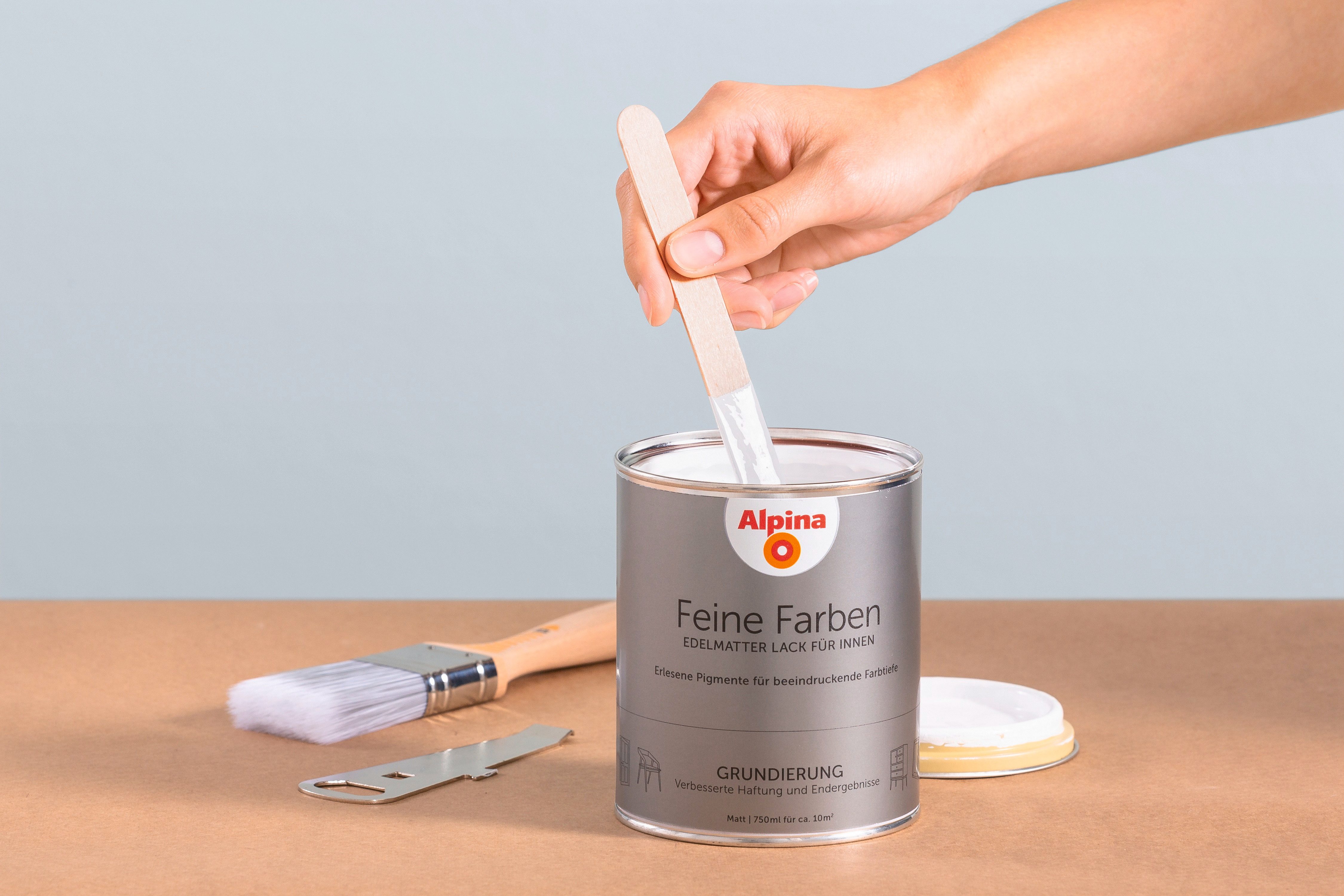 Alpina Lack Feine Farben Lack Grundierung 750ml