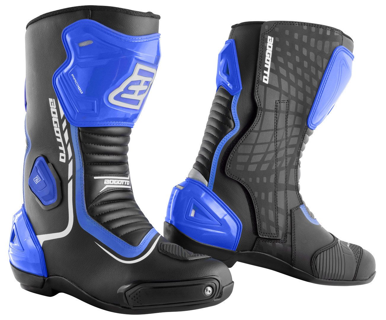 Bogotto Race-X Motorrad Stiefel Motorradstiefel