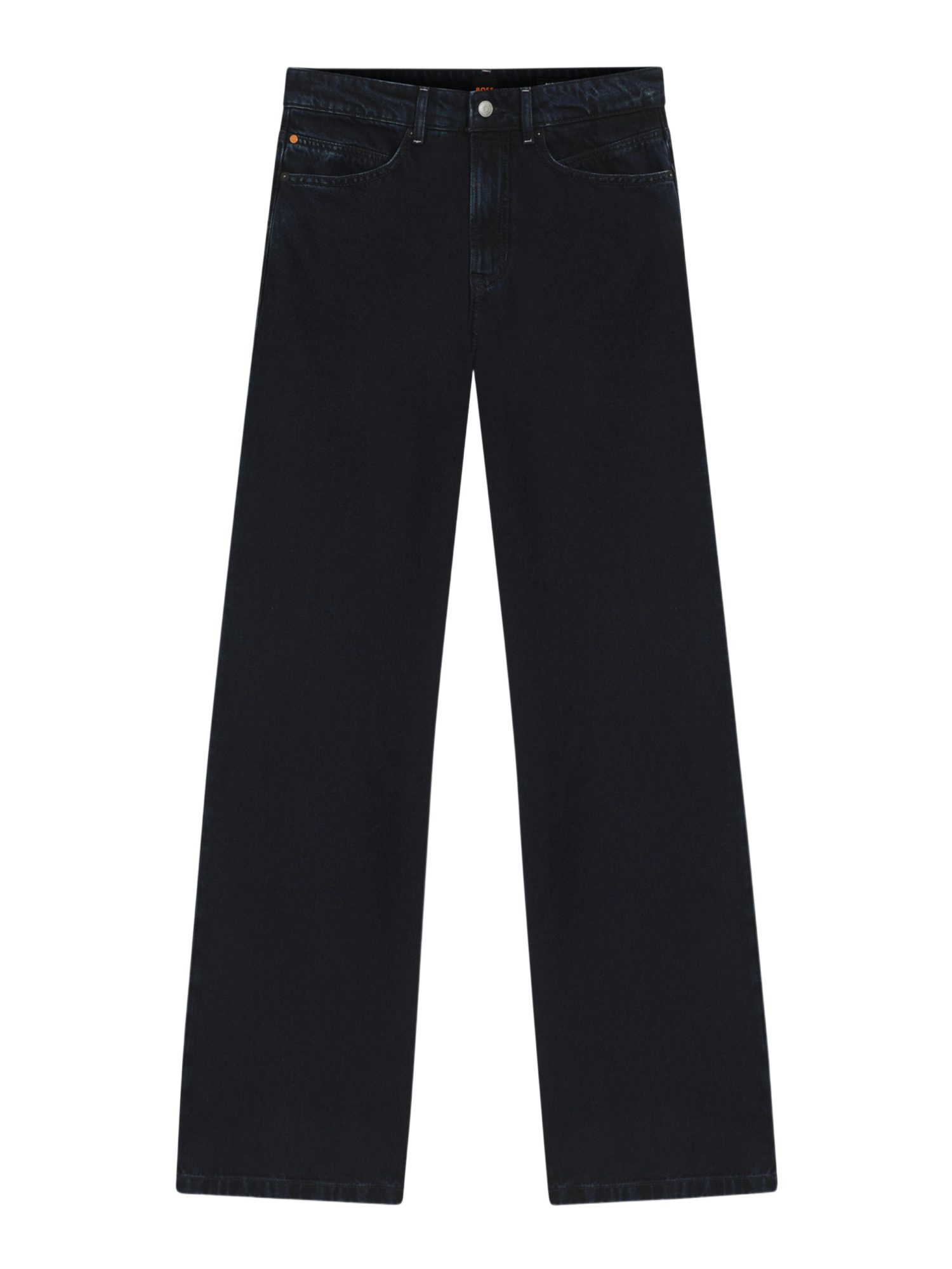 BOSS ORANGE 5-Pocket-Jeans BOSS Women Orange schwarz,Basic,Baumwolle,Unifarben,Regular Fit,Mittel
