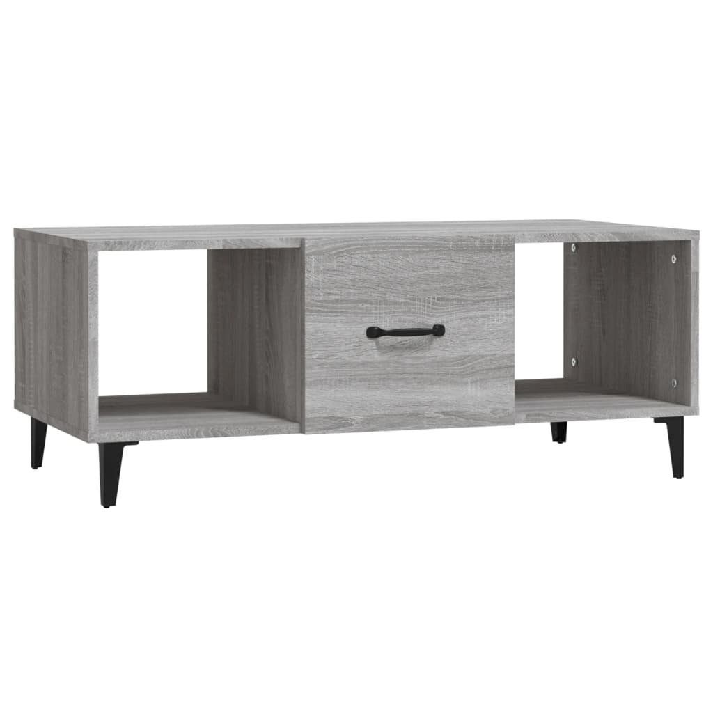 Grau (1-St) Couchtisch | Sonoma Grau Couchtisch Holzwerkstoff Grau cm Sonoma Sonoma vidaXL 102x50x40