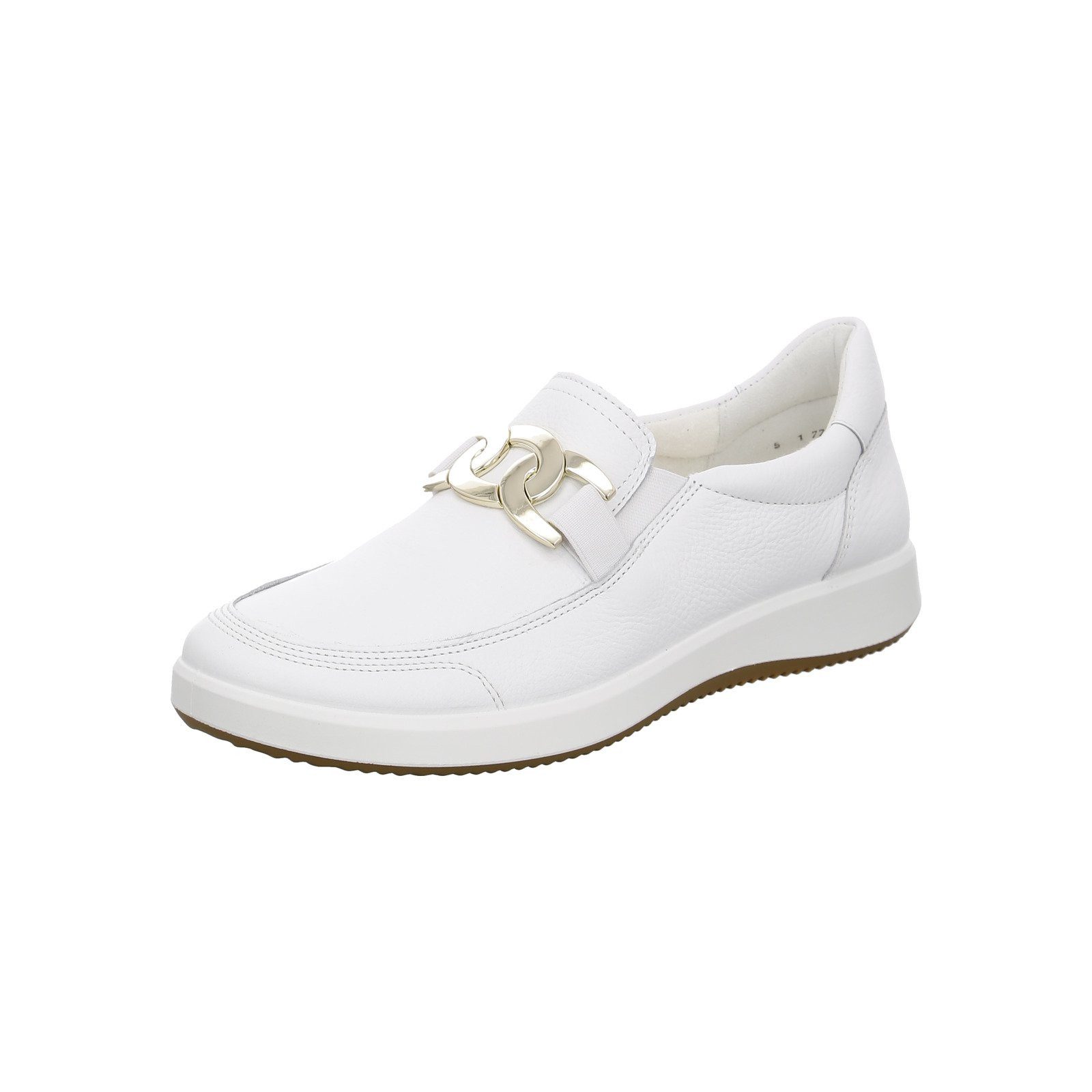 Ara Roma - Damen Schuhe Slipper Sneaker Glattleder weiß