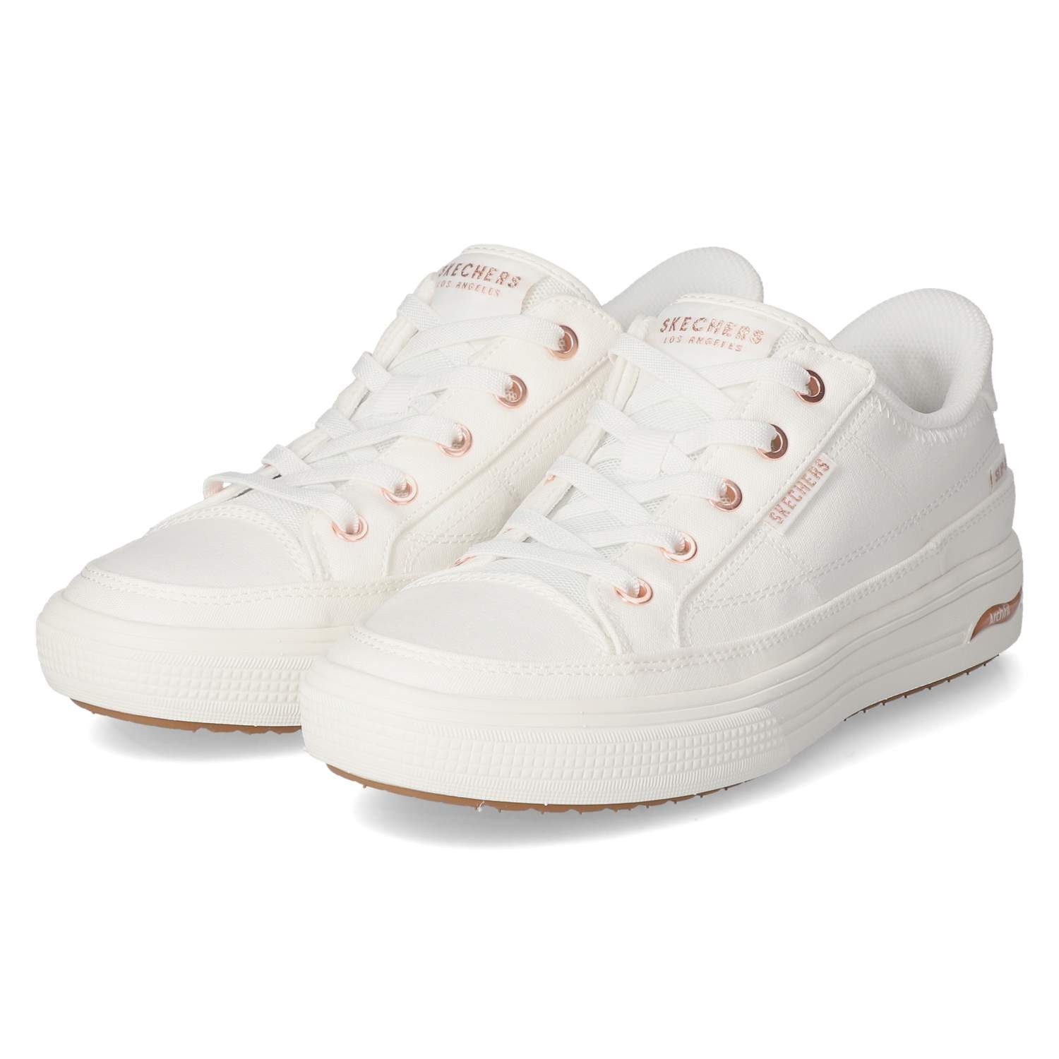 Skechers Skechers 177197 WHT Damen Textil weiss Schnürschuh günstig online kaufen