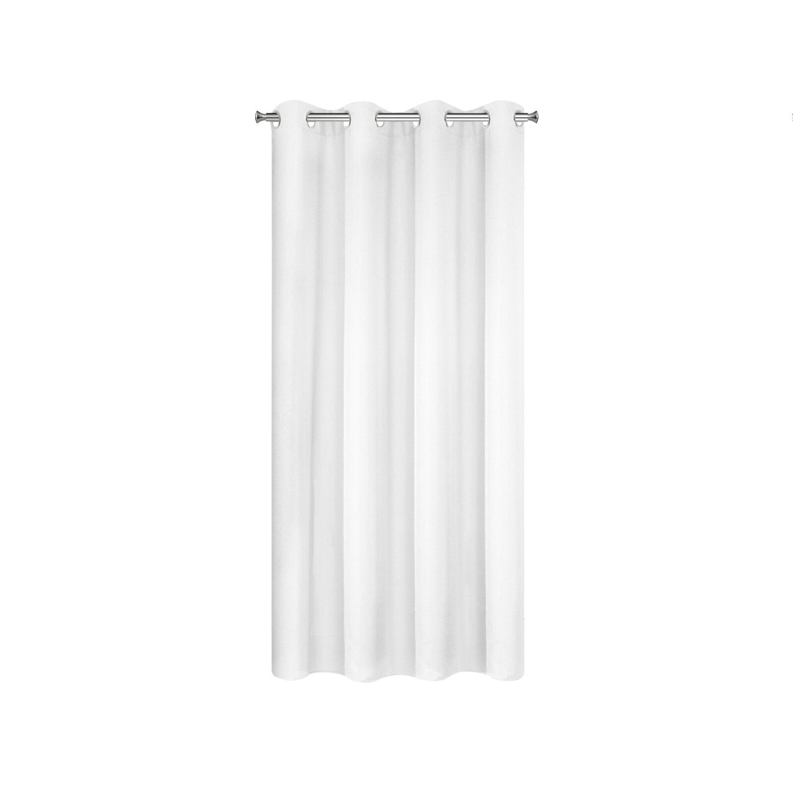 Eurofirany Vorhang Einfarbiger Vorhang – Blickdichter Stoff mit matter Oberfläche, Ösen, Satinbindung, pflegeleicht, 140 g/m² – 100 % Polyester