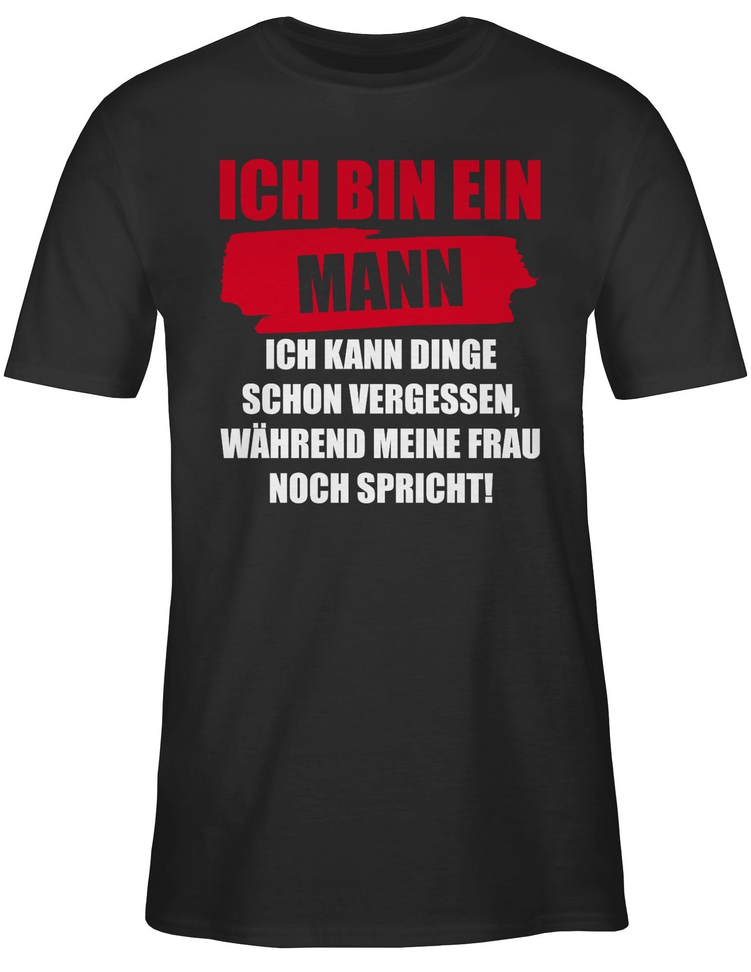 Shirtracer T-Shirt Ich bin ein Mann günstig online kaufen