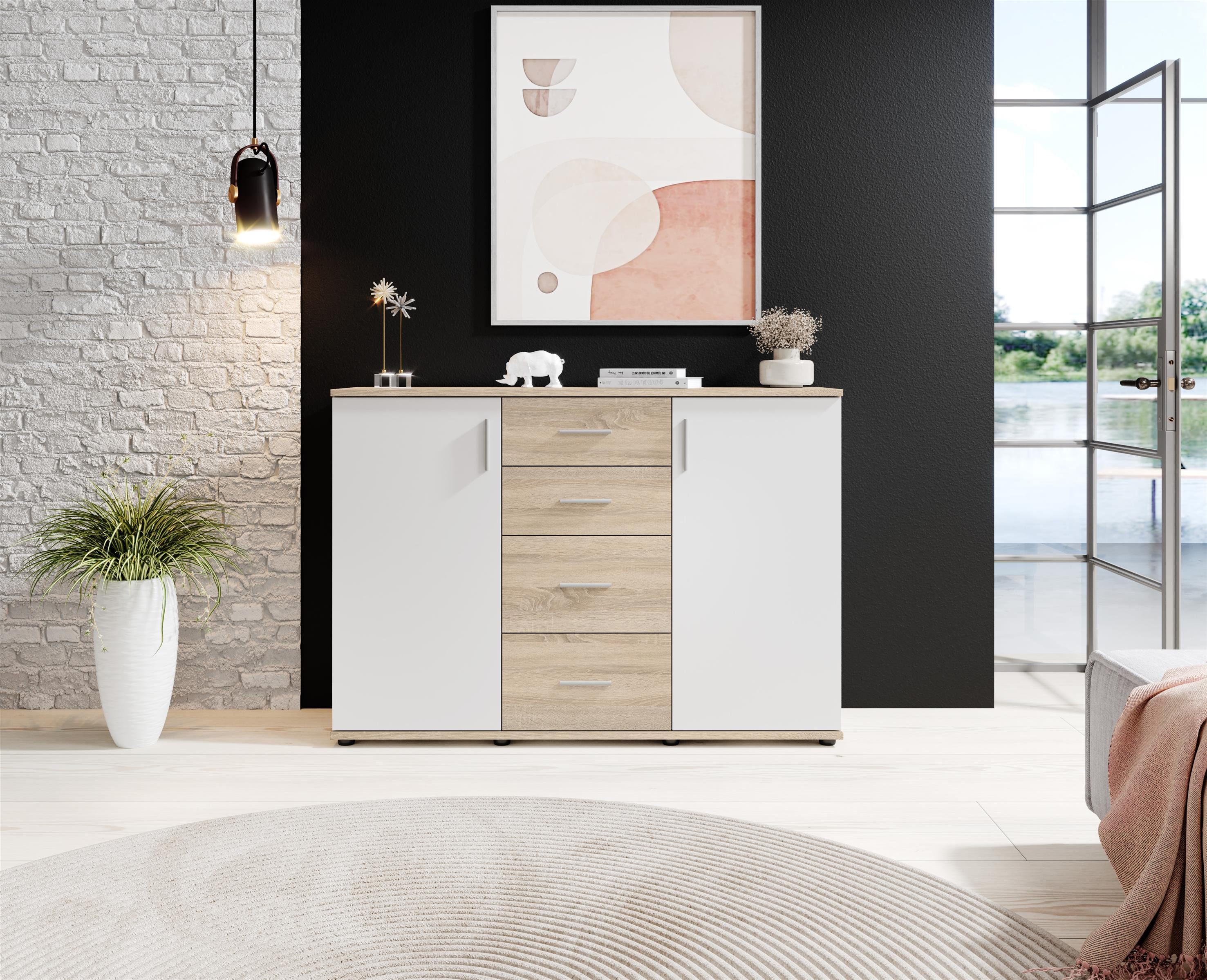 Bega Consult Kommode 120 x 82 x 35 cm (B/H/T)