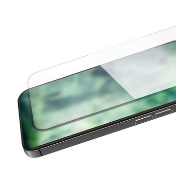 XQISIT XQISIT NP Tough Glass CF für iPhone 14 Pro - transparent, Displayschutzglas