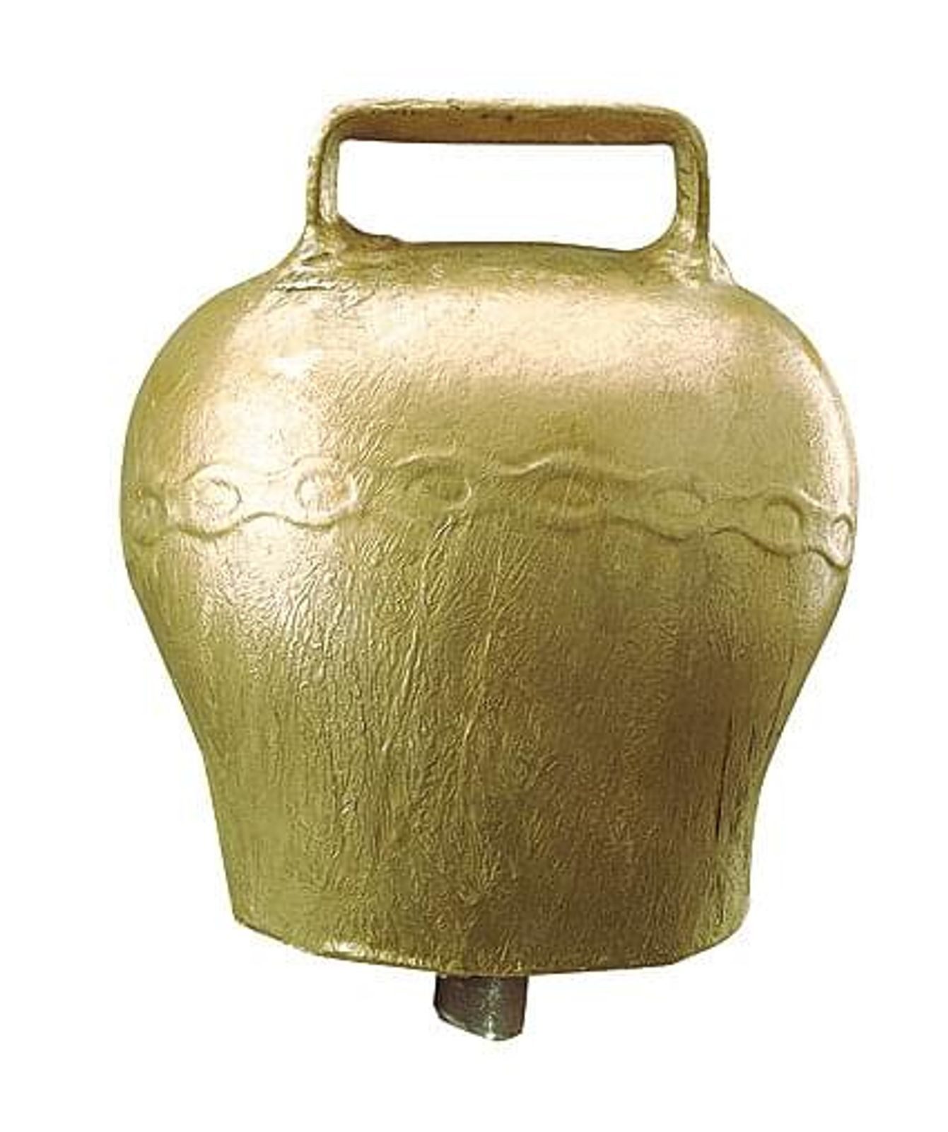 Horizont Glocke KAMER Stahlglocke Alpenstil gewölbt Bronzefarben ø 75 mm