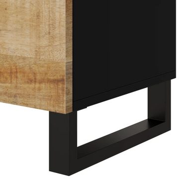 vidaXL Nachttisch Nachttisch 50x33x62 cm Massivholz Mango Holz Nachtkonsole