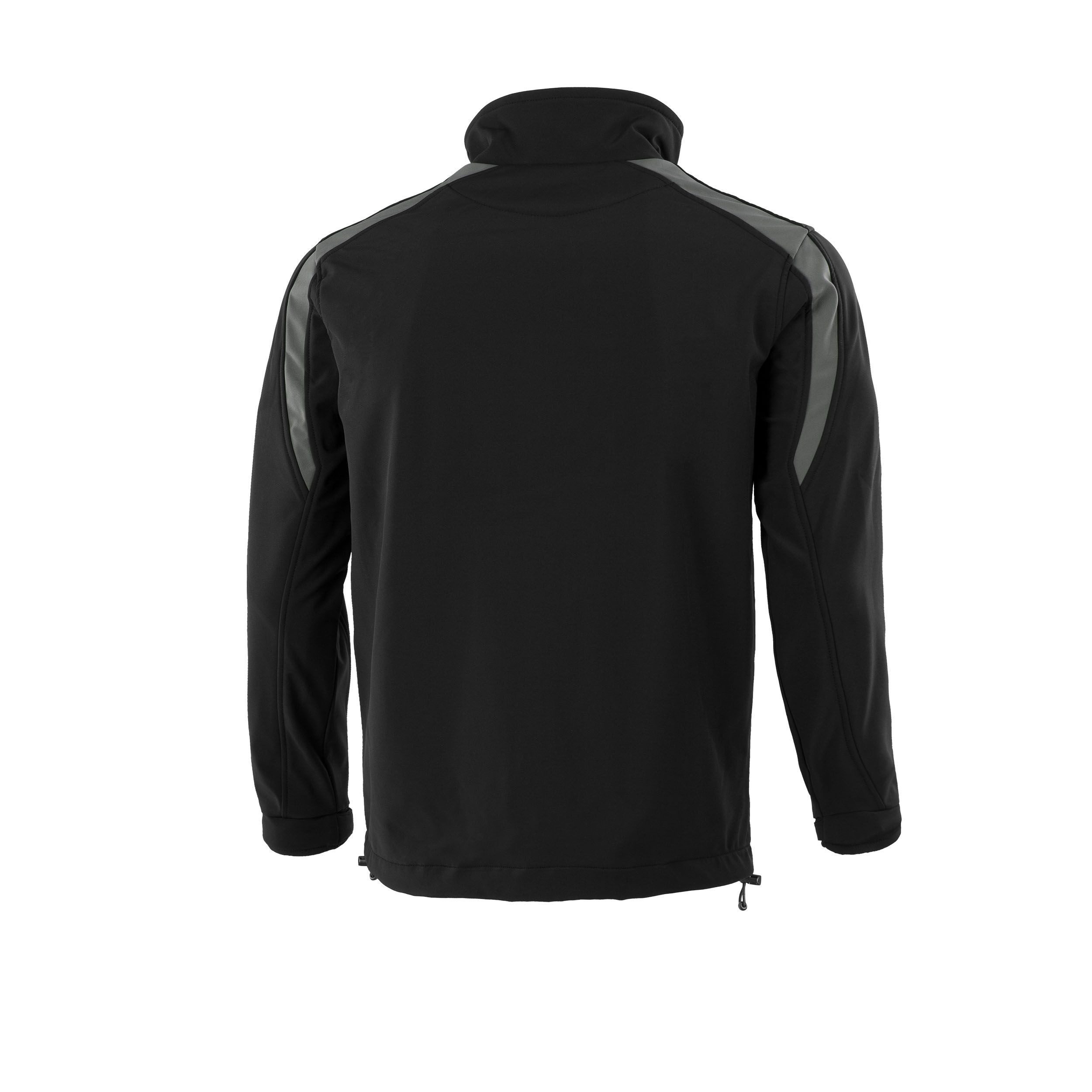 Qualitex Workwear Softshelljacke Softshelljacke schwarz/grau, Gr. M günstig online kaufen