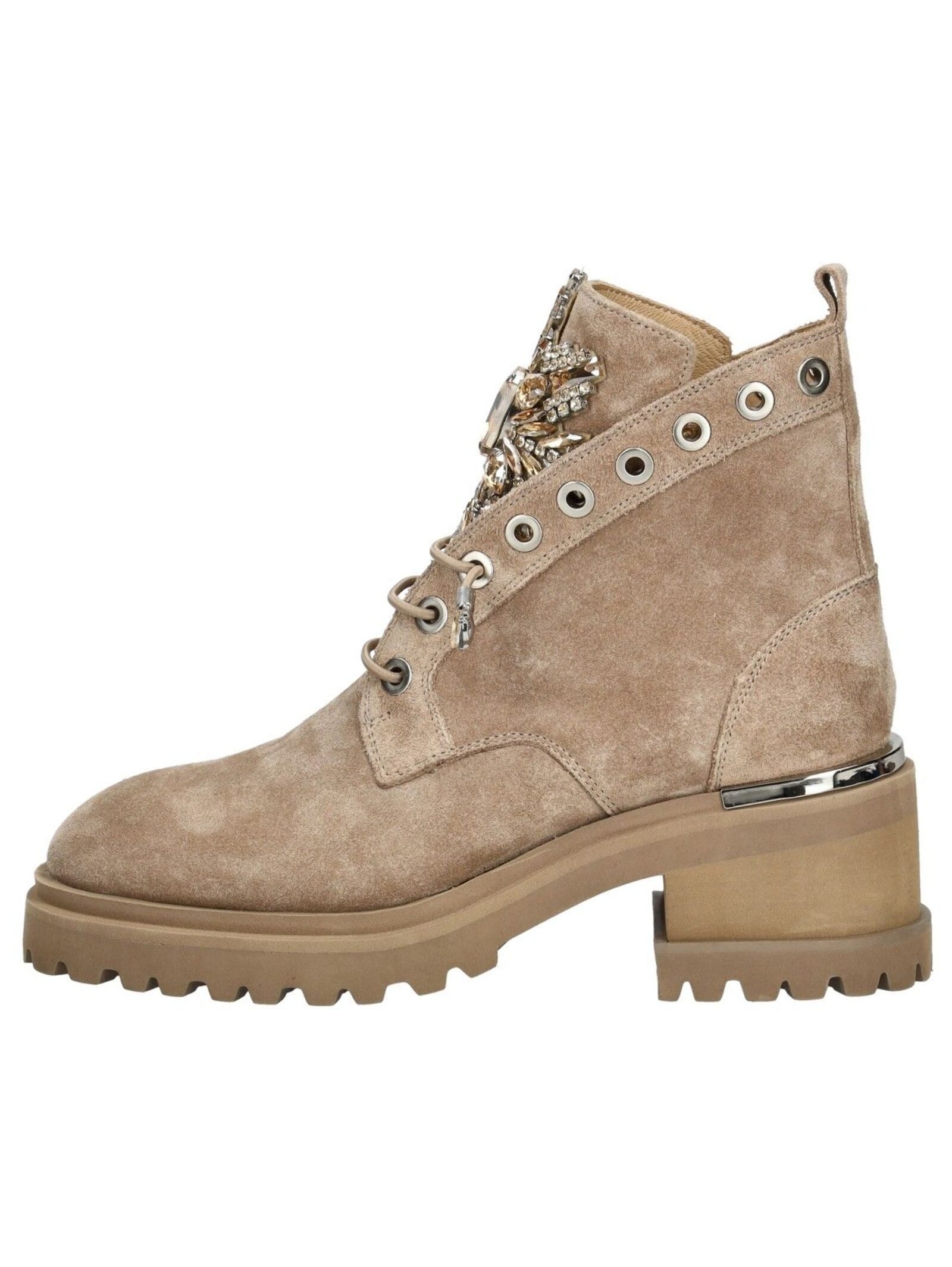 Alma en Pena ALMA EN PENA Stiefelette Veloursleder Schnürstiefelette