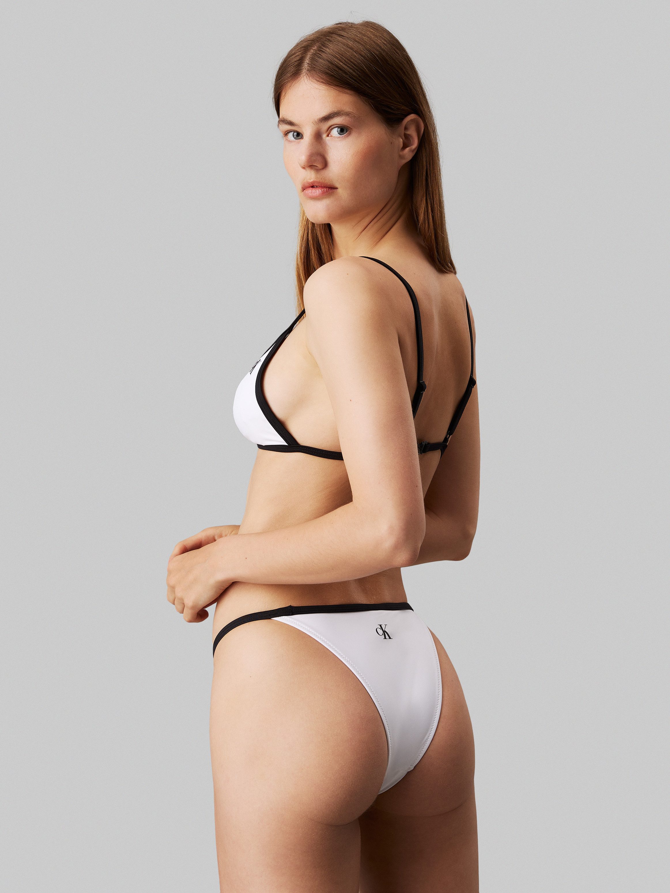 Calvin Klein Swimwear Bikini-Hose BRAZILIAN mit CK-Logodruck günstig online kaufen