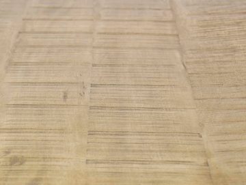 Moebel-Eins Esstisch, ZANTA Esstisch, Platte: 5 cm, Material Massivholz, Mangoholz
