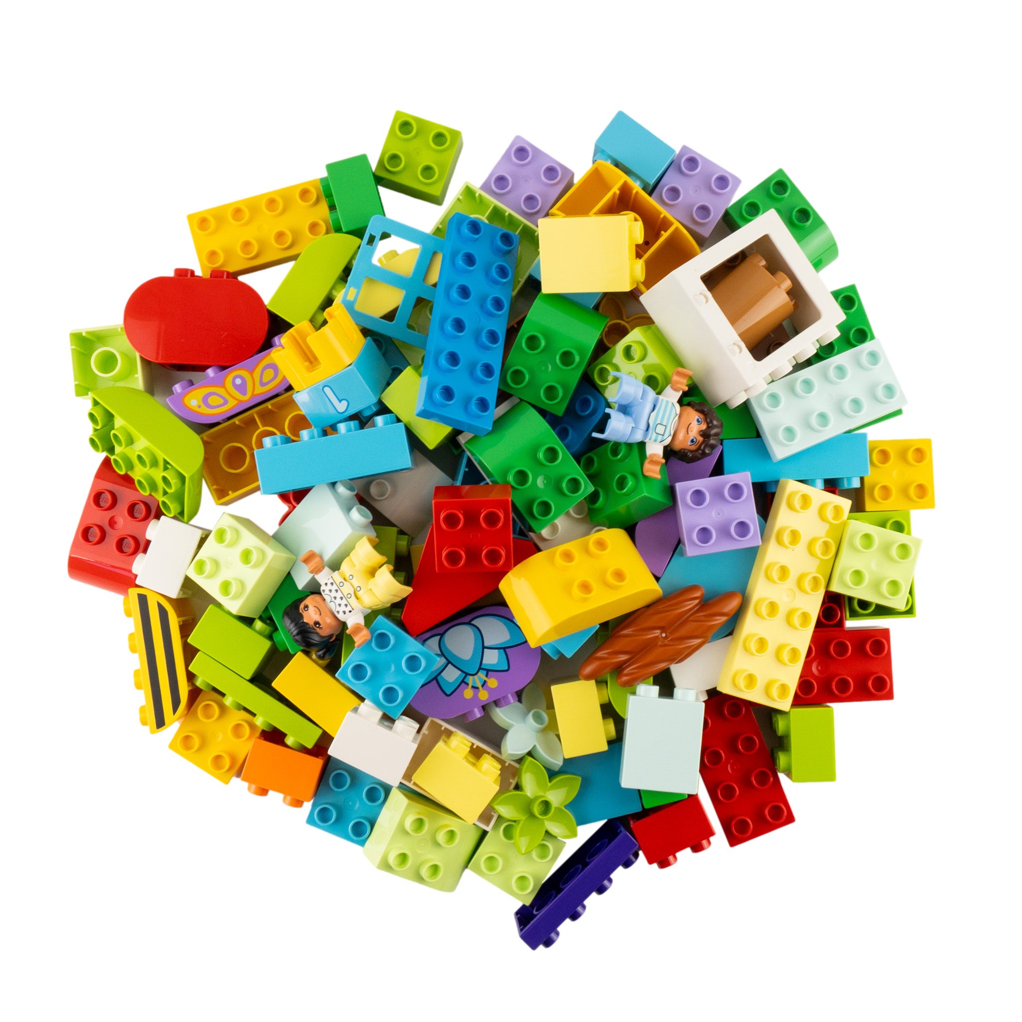 LEGO® LEGO® DUPLO® Steine Sondersteine Bunt Gemischt NEU! Menge 100x Spielb günstig online kaufen