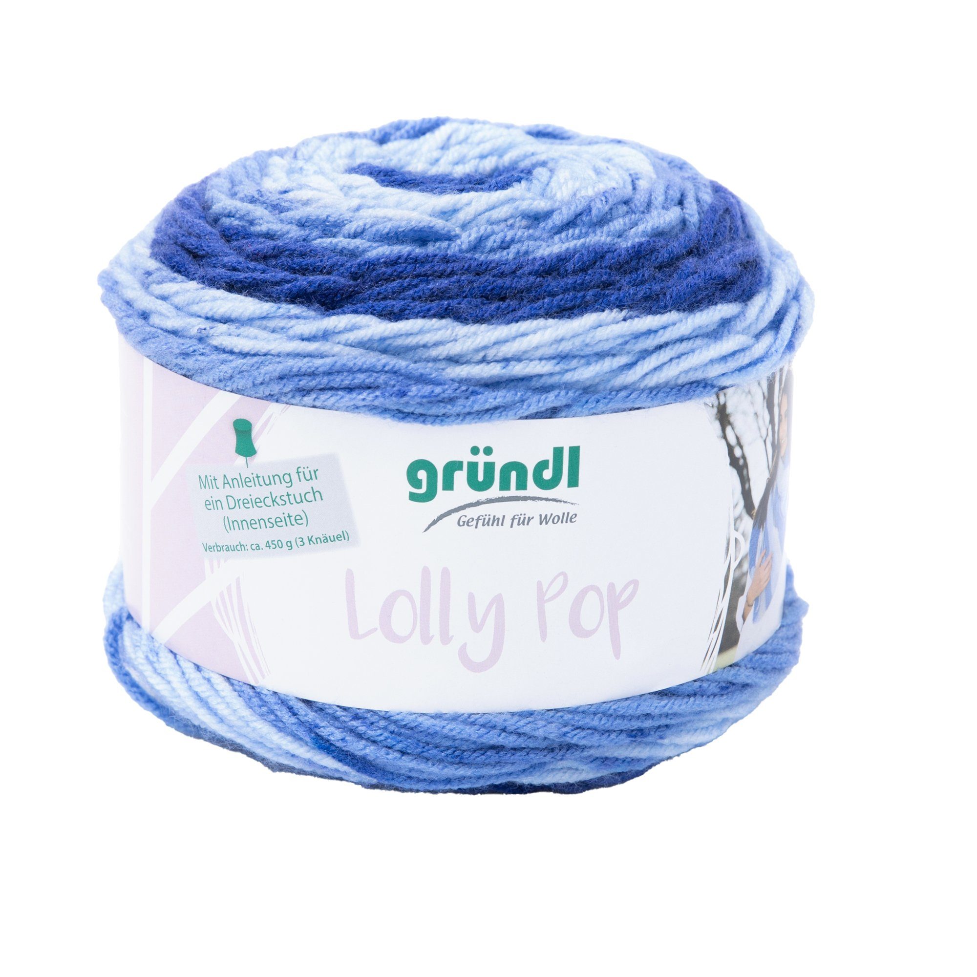 Gründl Wolle Lolly Pop Häkelwolle, 150 g