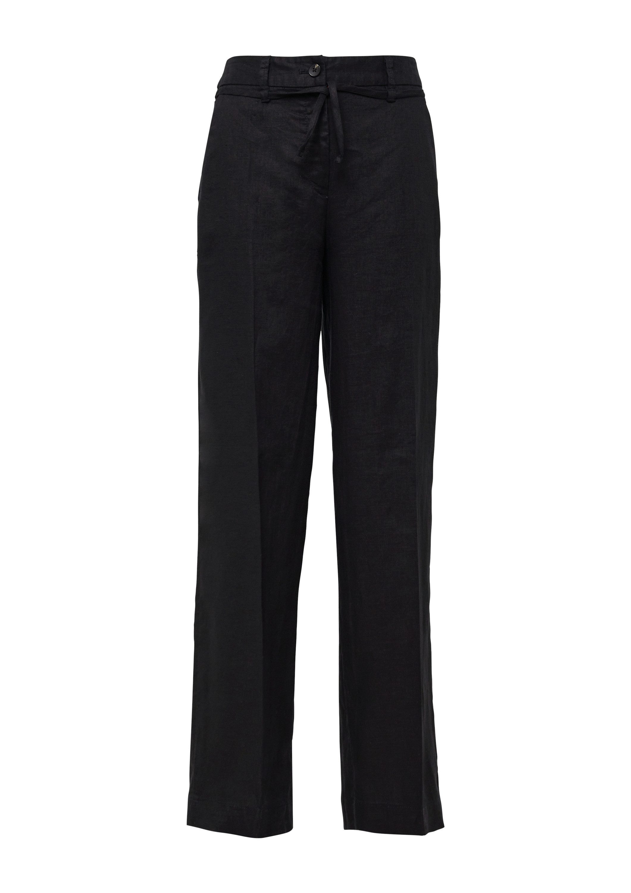 s.Oliver Chinos Hose Leichte High-Rise-Hose aus Leinen günstig online kaufen