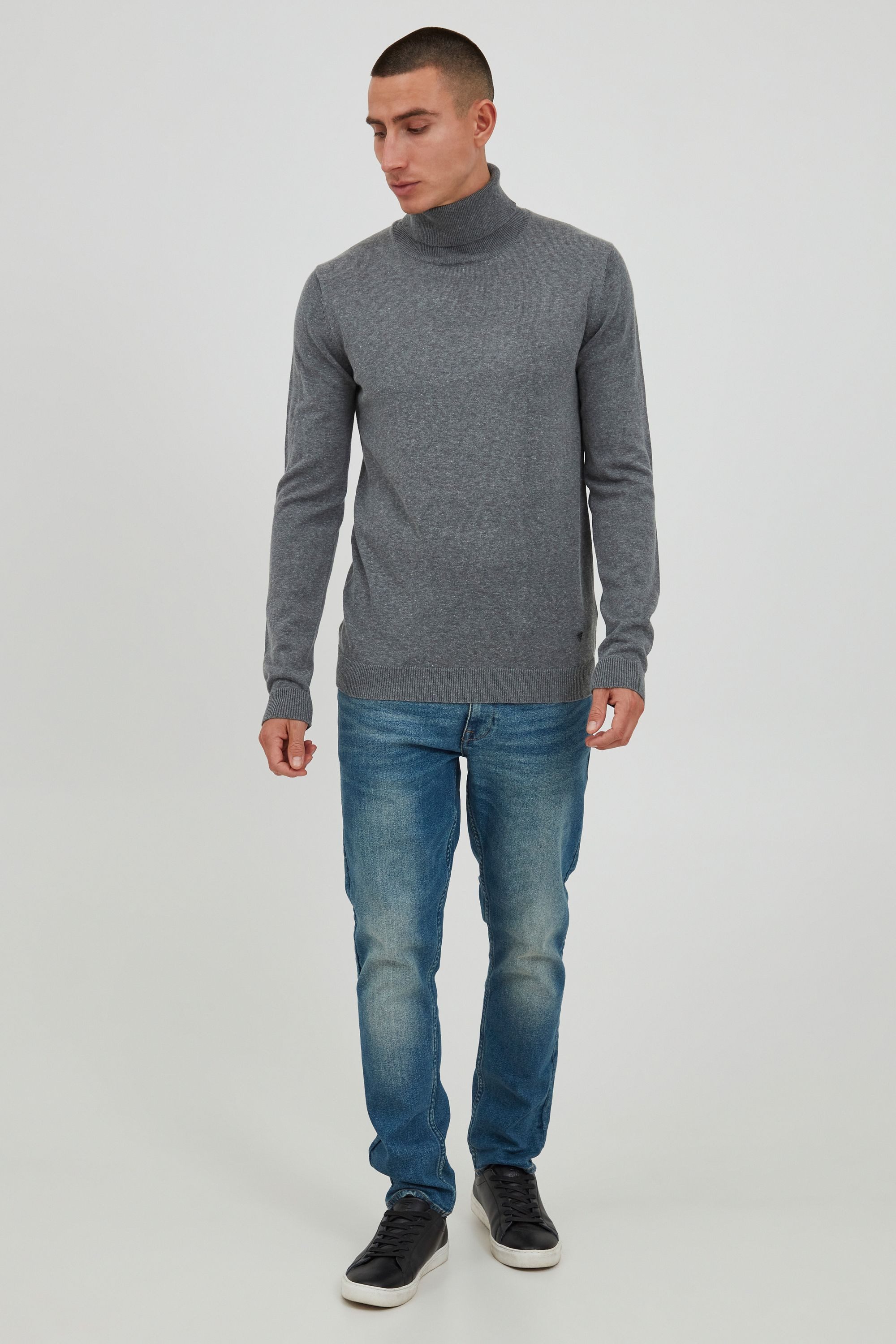 11 Project Strickpullover PRIngbert Klassischer Rollkragenpullover günstig online kaufen