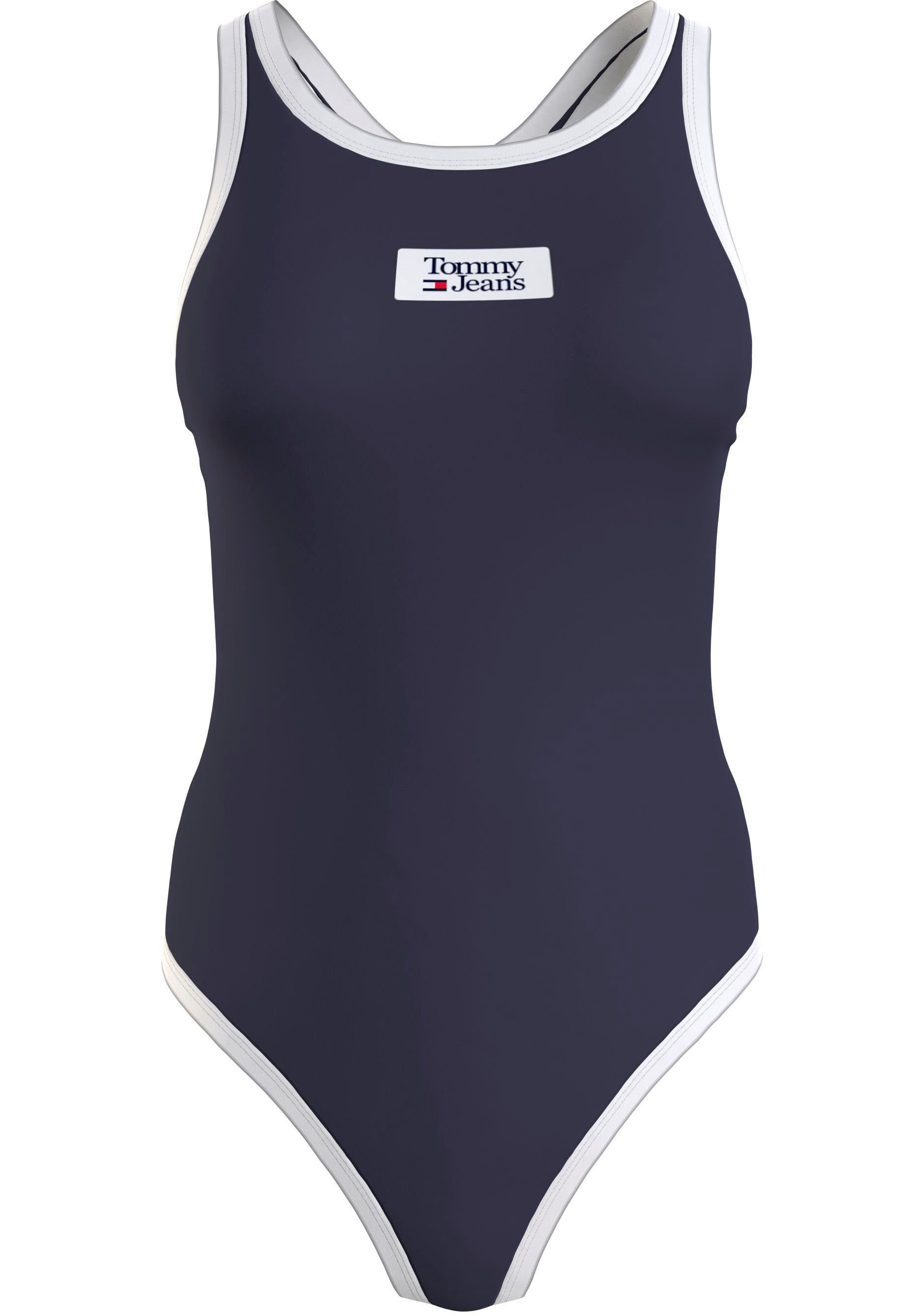 TH RP FIXED Tommy Tommy Hilfiger-Branding Badeanzug Swimwear Hilfiger mit TRIANGLE