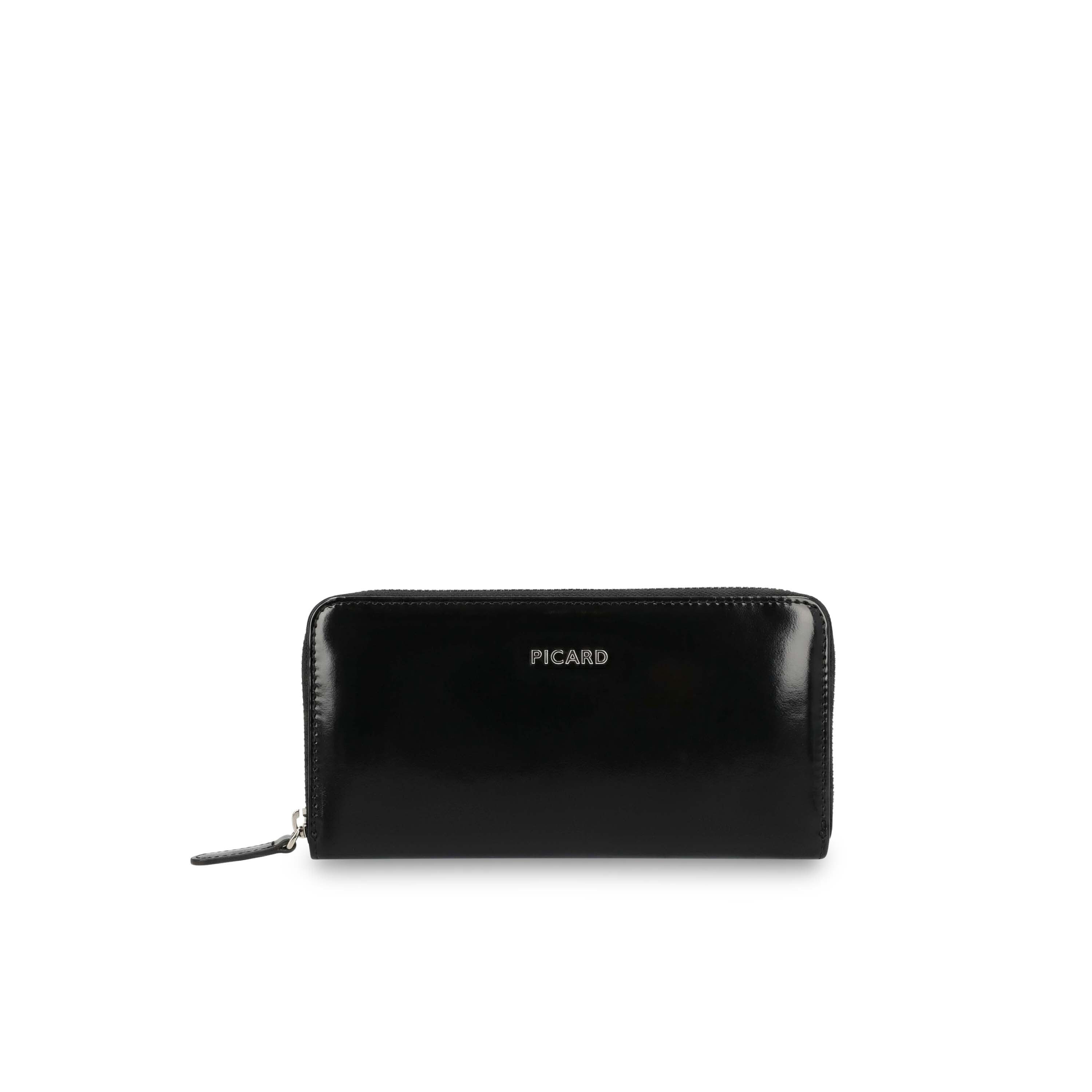 Geldbörse PICARD Portemonnaie Black Tie1 aus Echtleder