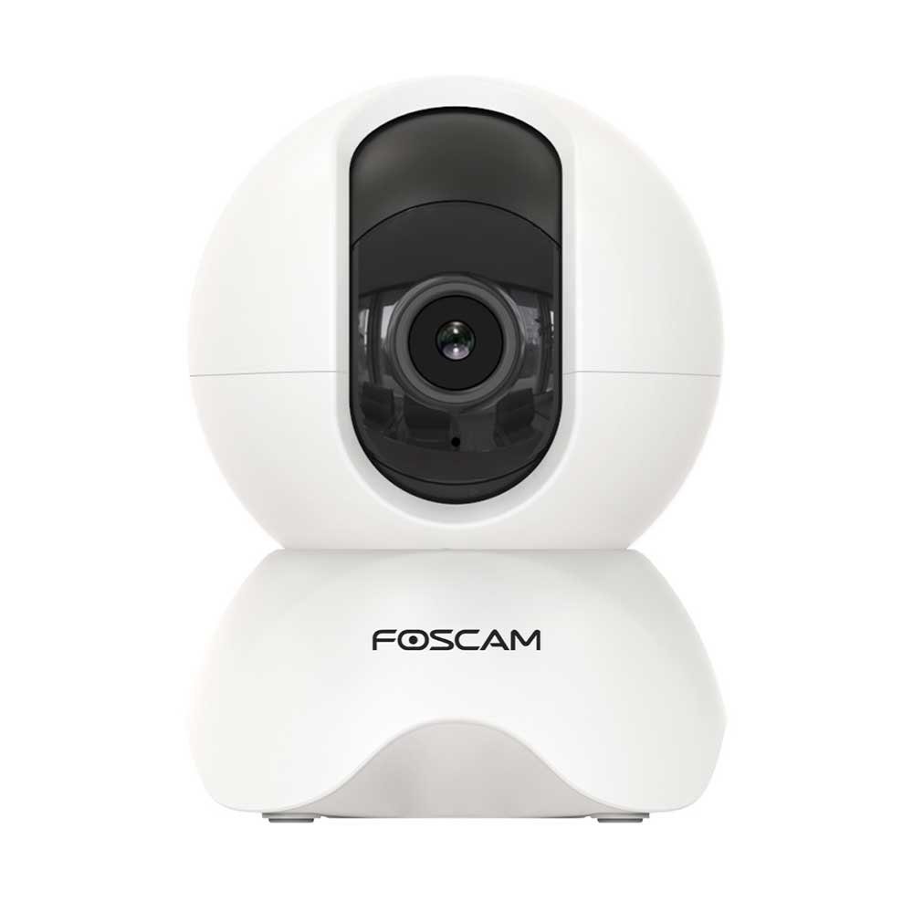 Foscam Überwachungskamera FOSCAM X5 5 MP Super HD WLAN schwenkbare und neigbare (Innenbereich, Nachtsicht, P2P-Funktion, 2-Wege-Audio, Micro-SD-Slot)
